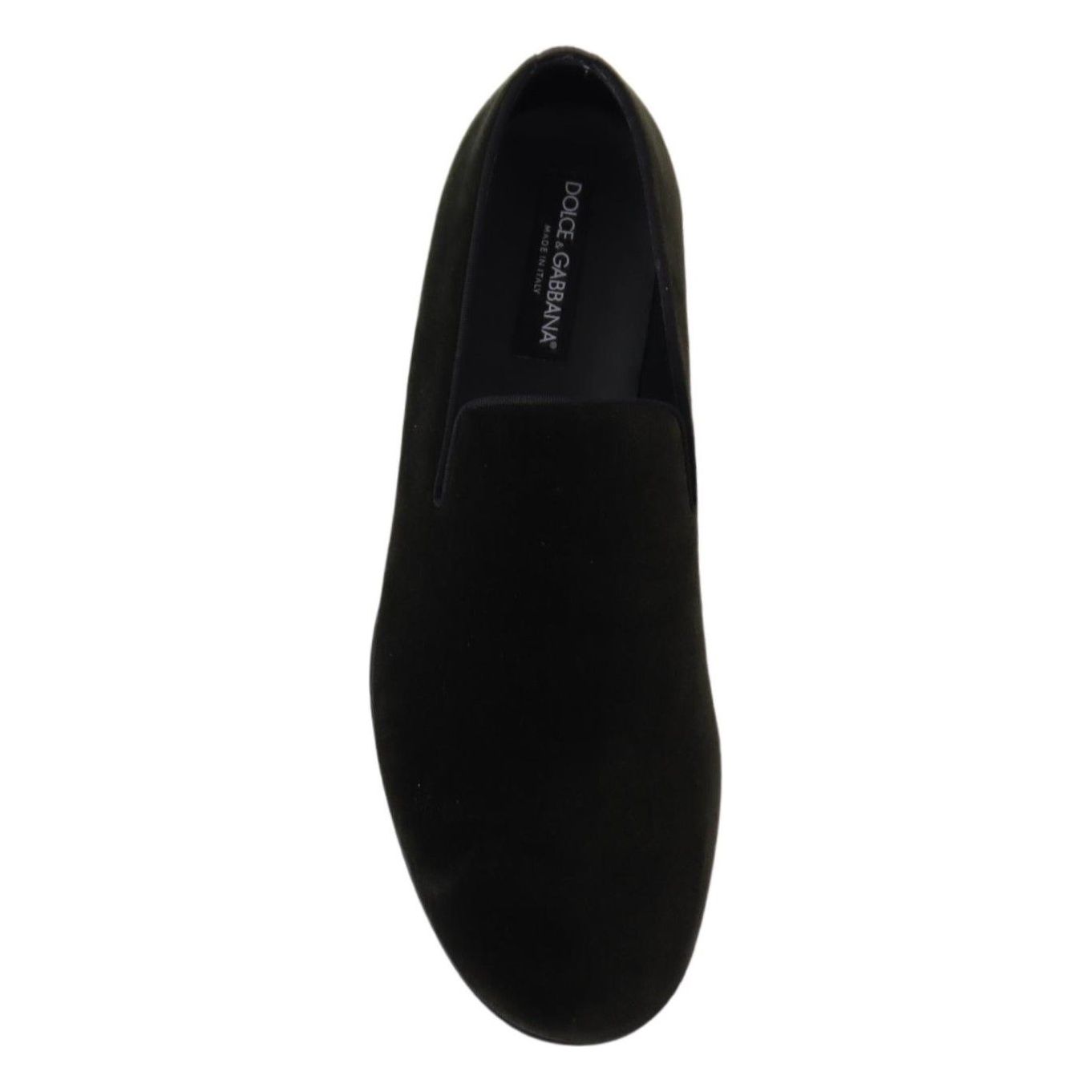 Dolce & Gabbana Green Velvet Loafers for Sophistication
