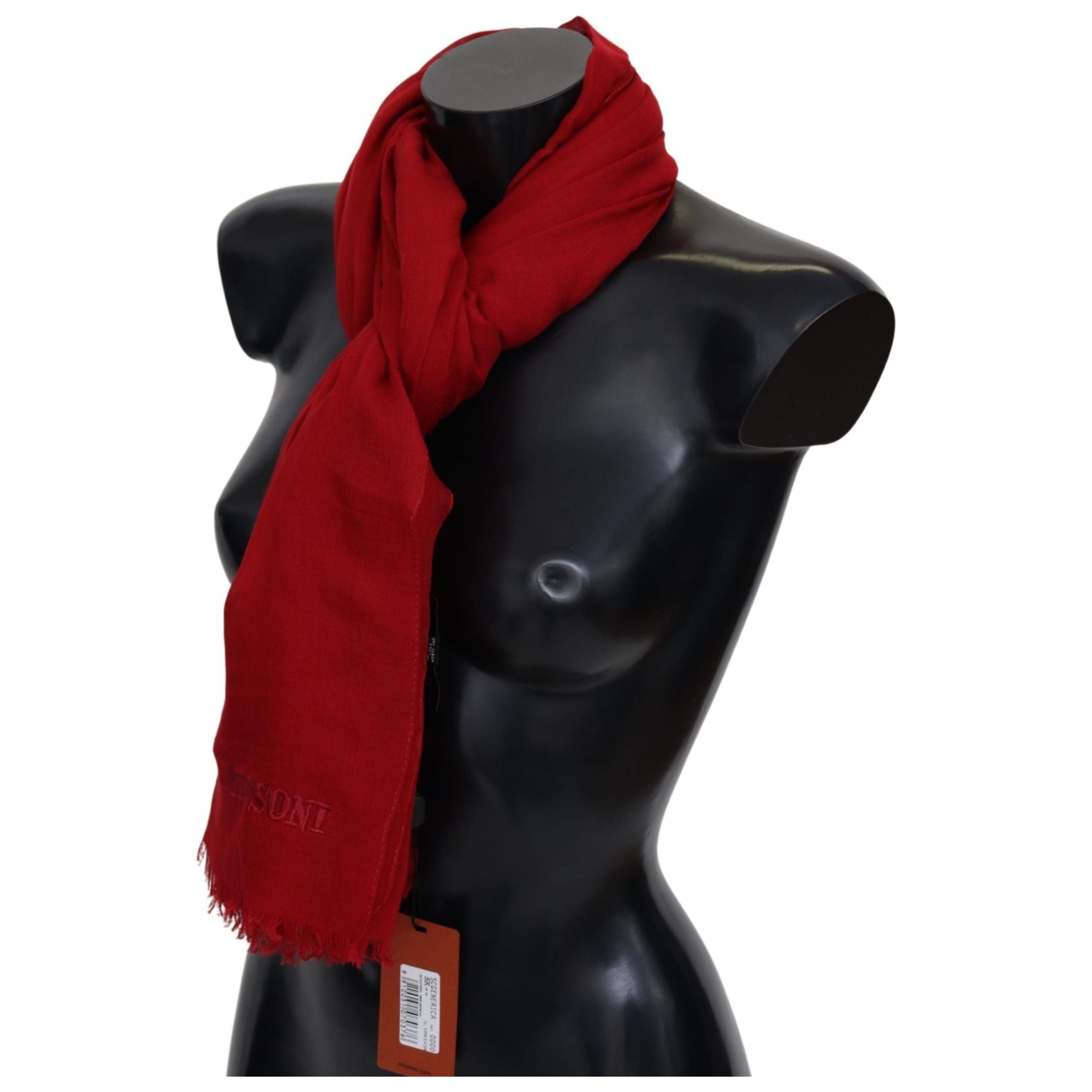 Missoni Multicolor Cashmere Patterned Scarf for Elegant Styling