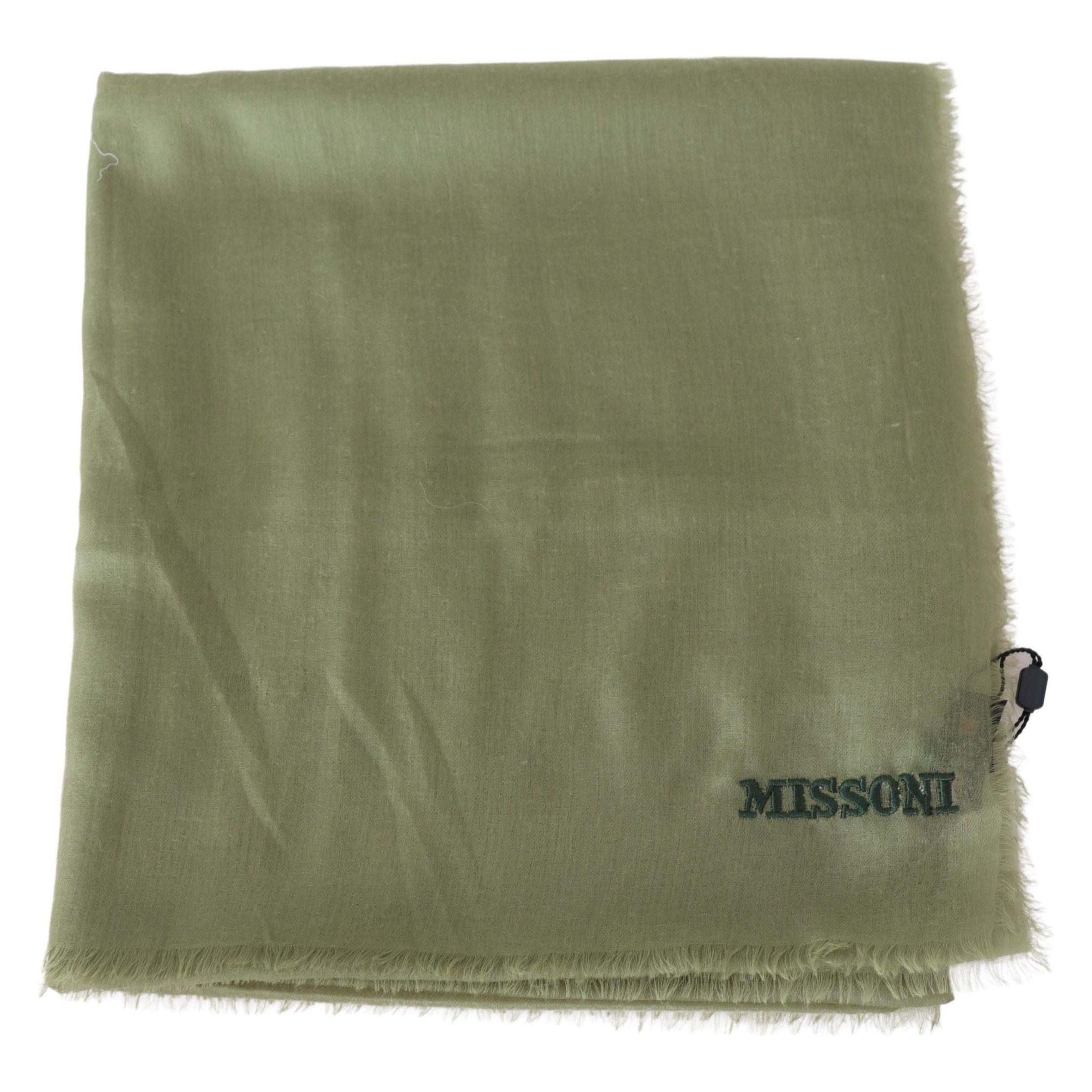 Missoni Multicoloured Cashmere Fringed Scarf for Timeless Luxury