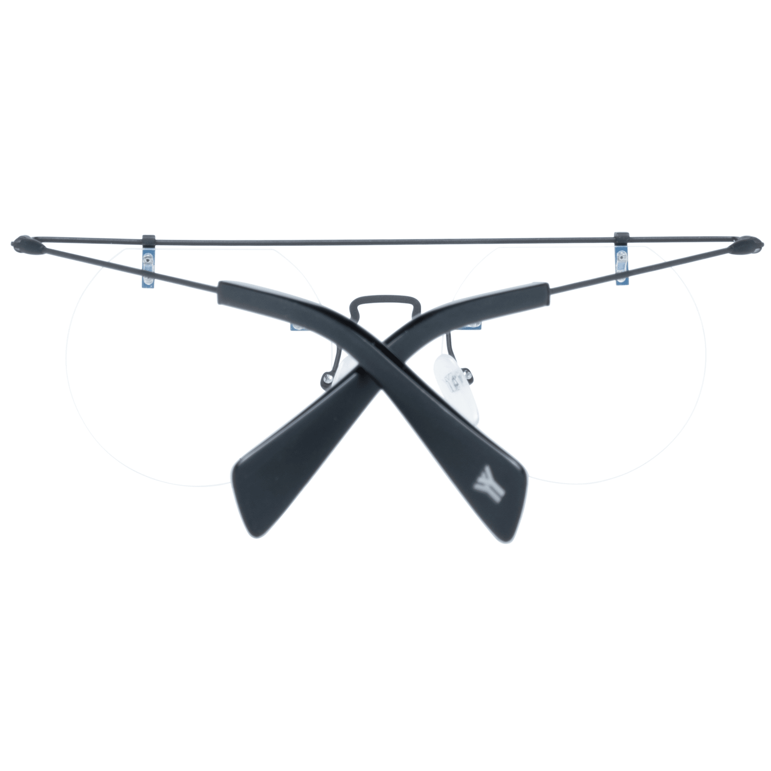 Yohji Yamamoto Black Metal Optical Frames for Timeless Elegance