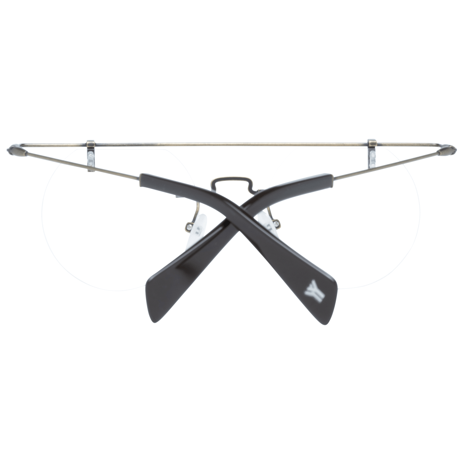 Yohji Yamamoto Gray Metal Optical Frames for Distinctive Style