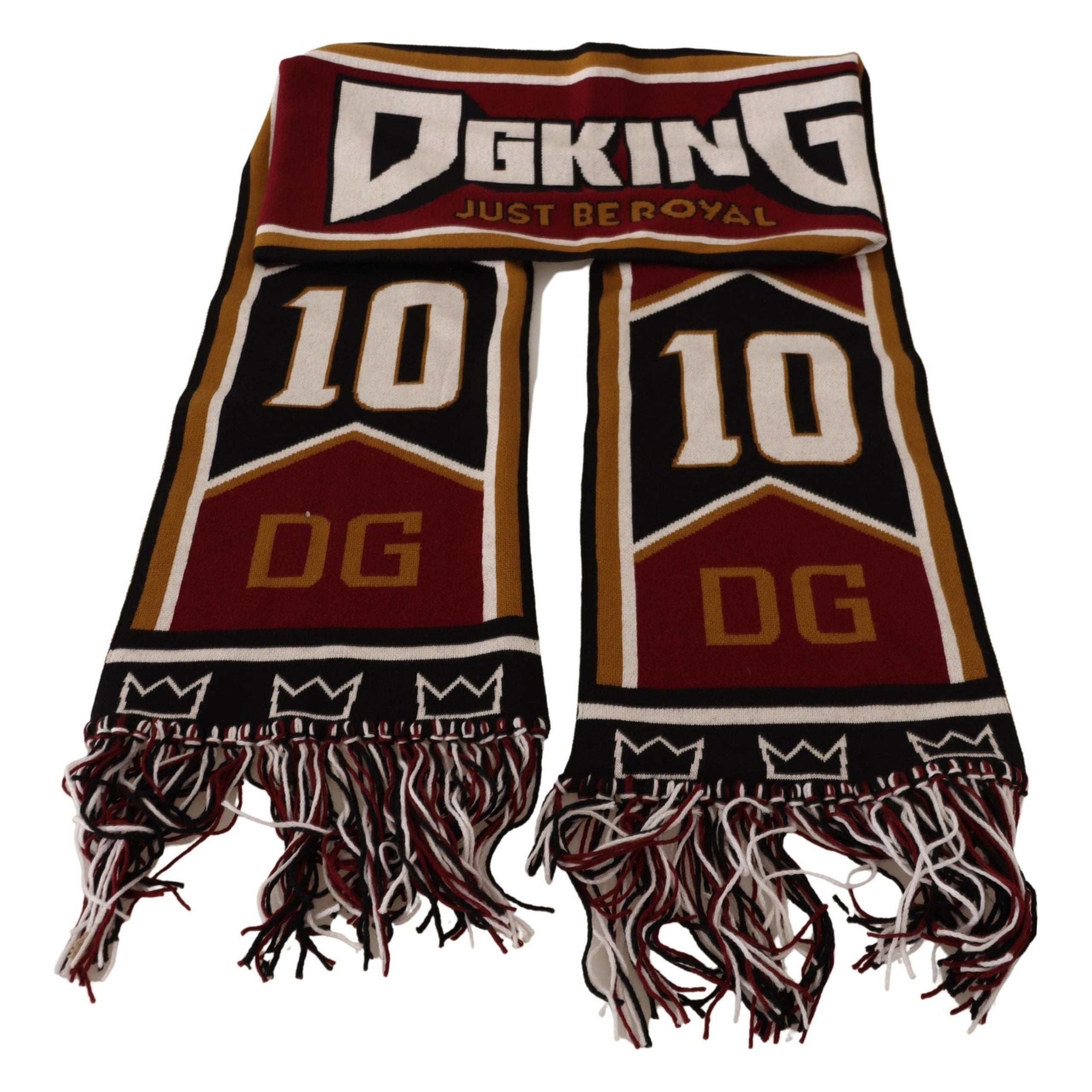 Dolce & Gabbana Grey Wool & Cashmere Scarf