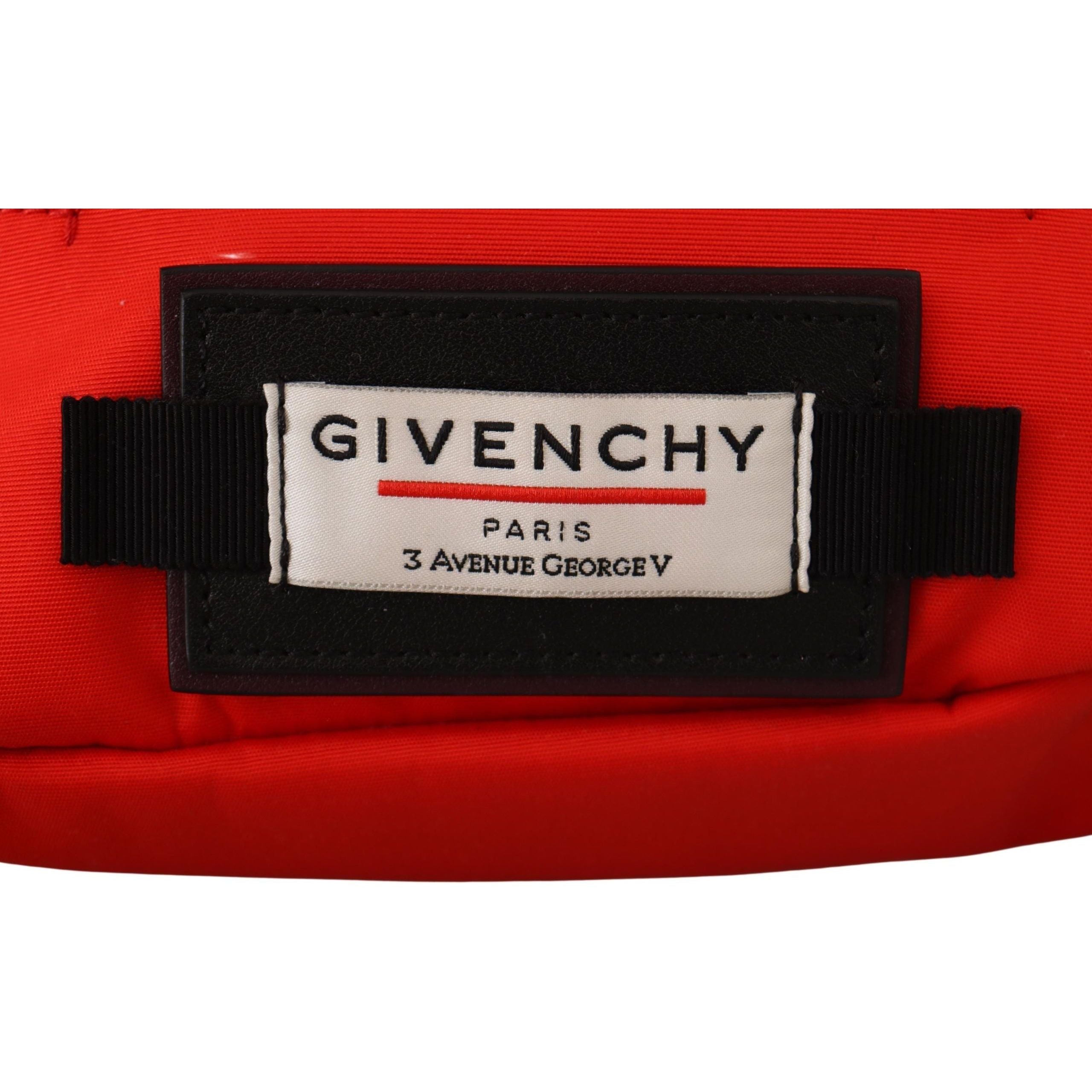 Givenchy Elegant Large Bum Belt Bag in Red and Black