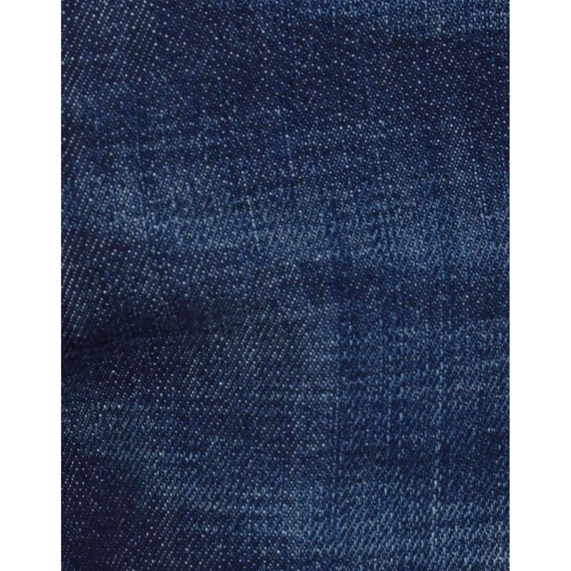 Bikkembergs Blue Cotton Jeans for Elevated Style