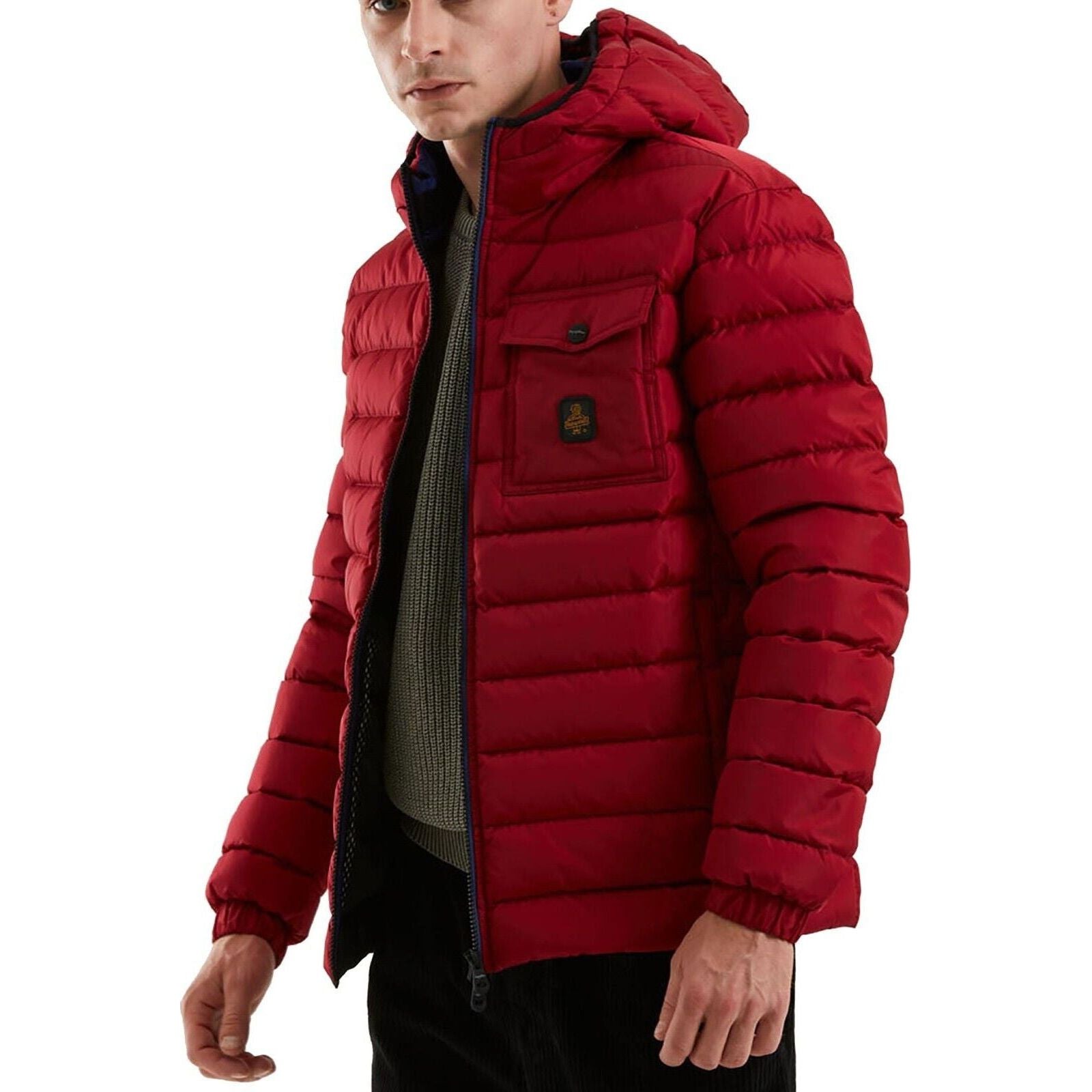 Refrigiwear Red Nylon Jacket for Elevated Style