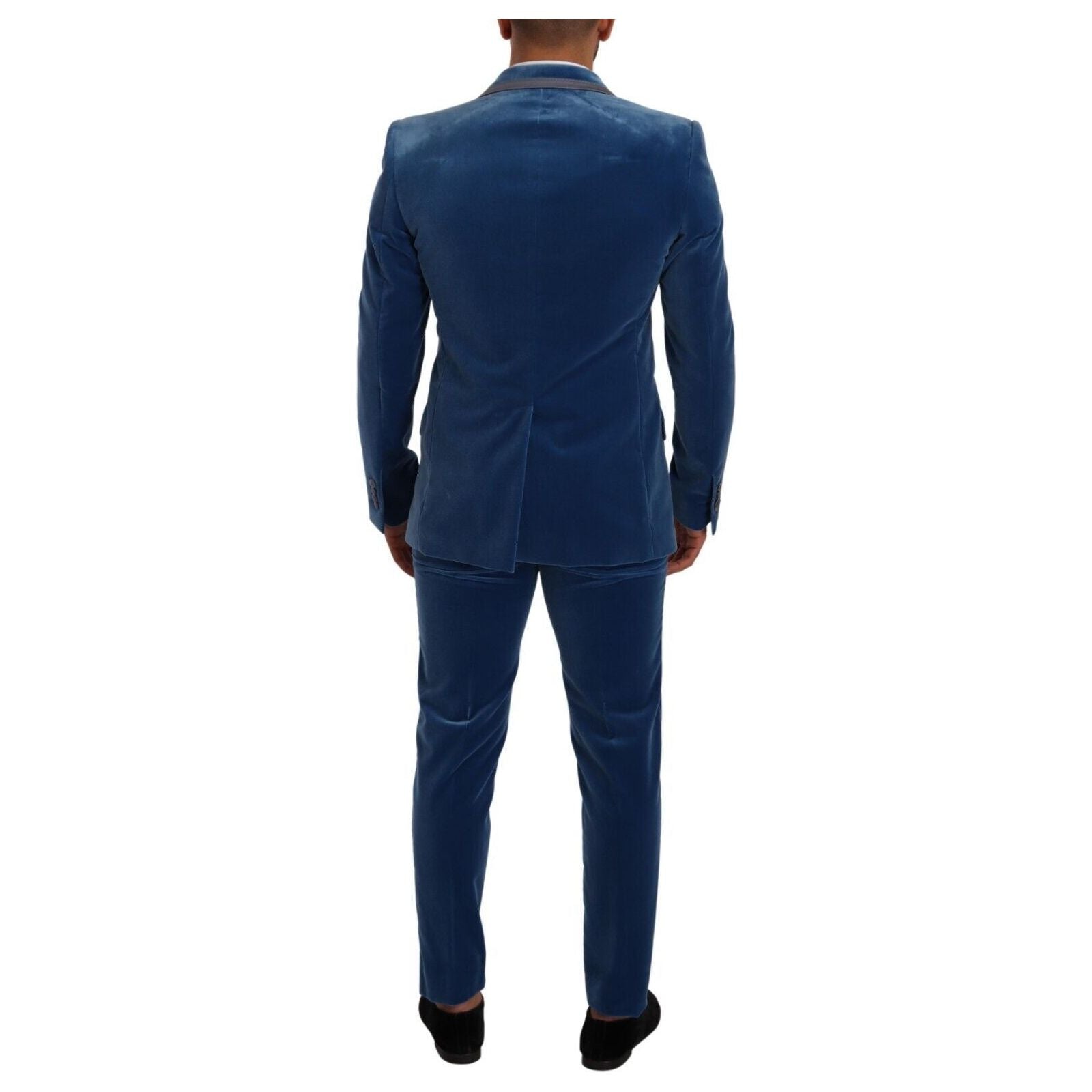 Dolce & Gabbana Blue Velvet Slim Fit Suit