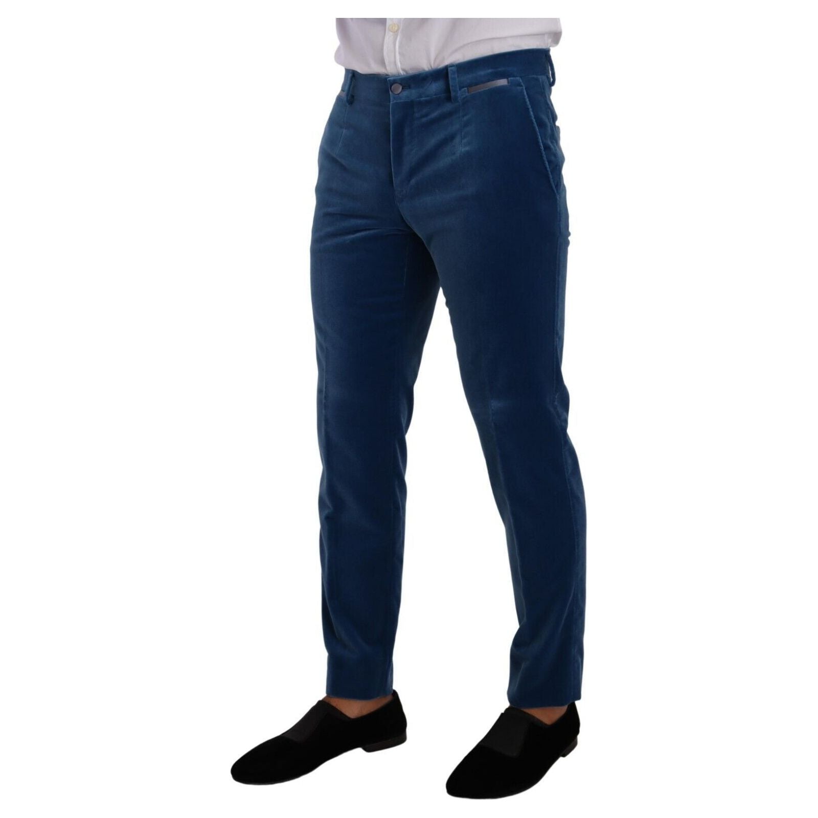 Dolce & Gabbana Blue Velvet Slim Fit Suit