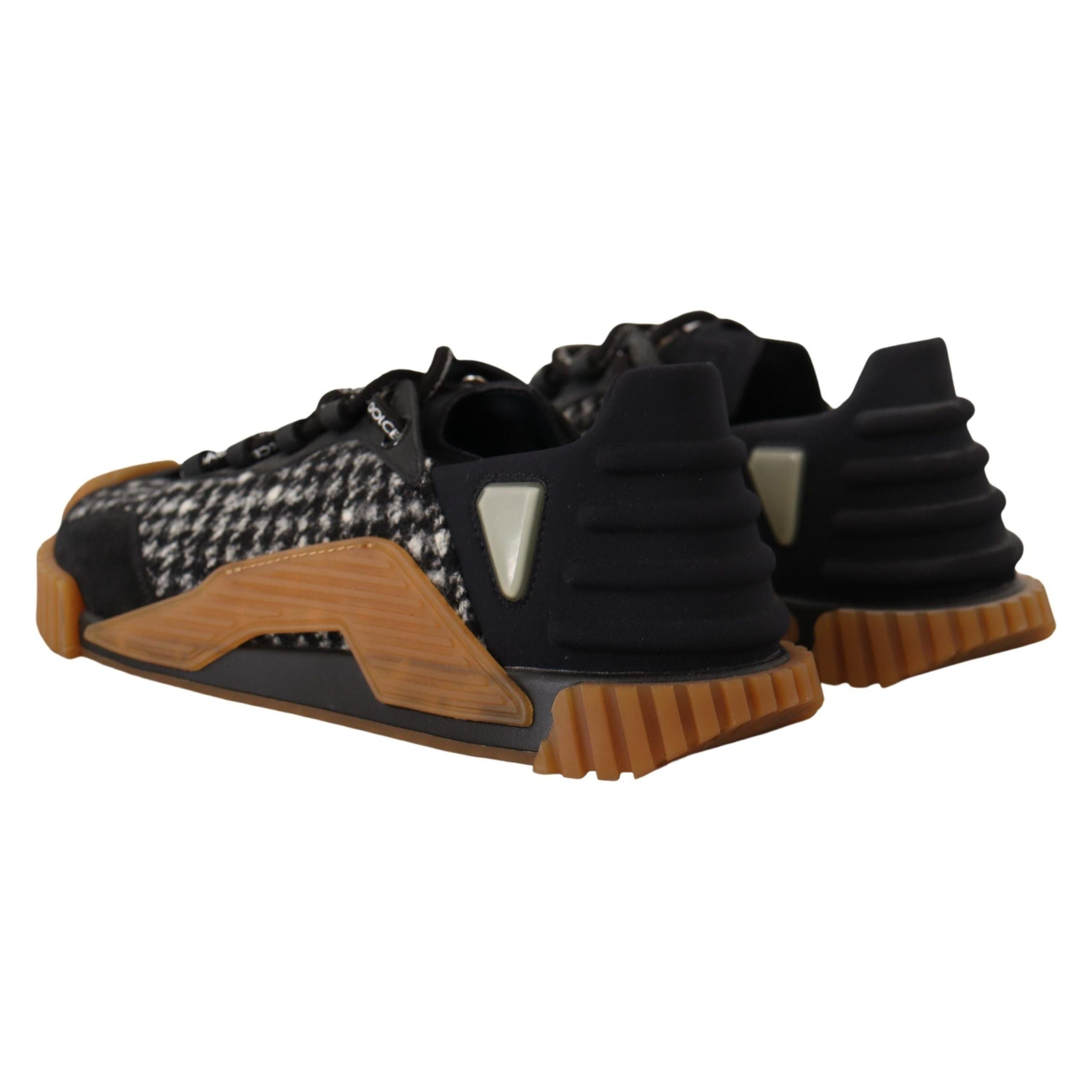 Dolce & Gabbana Charcoal Suede NS1 Sneaker Charisma