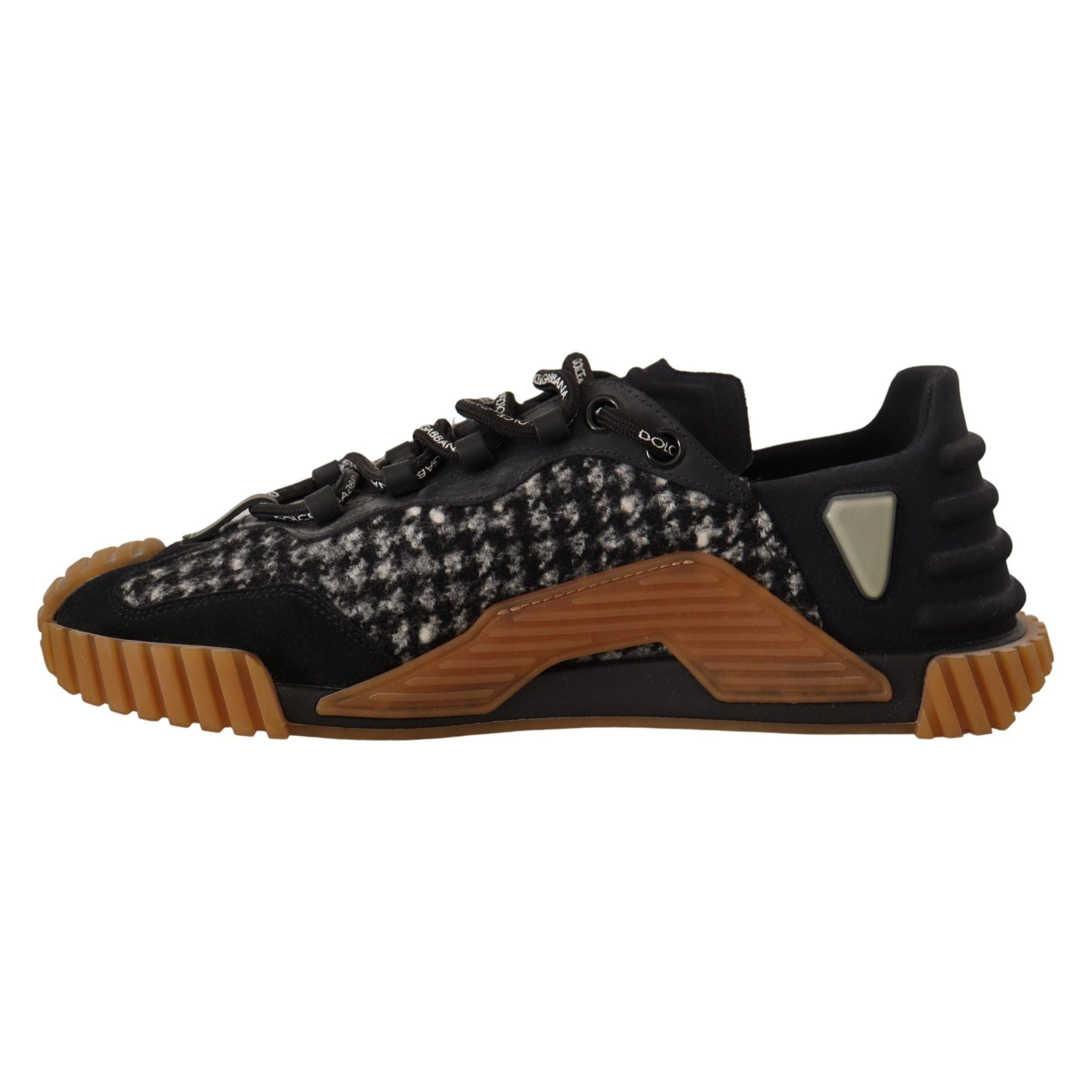 Dolce & Gabbana Charcoal Suede NS1 Sneaker Charisma