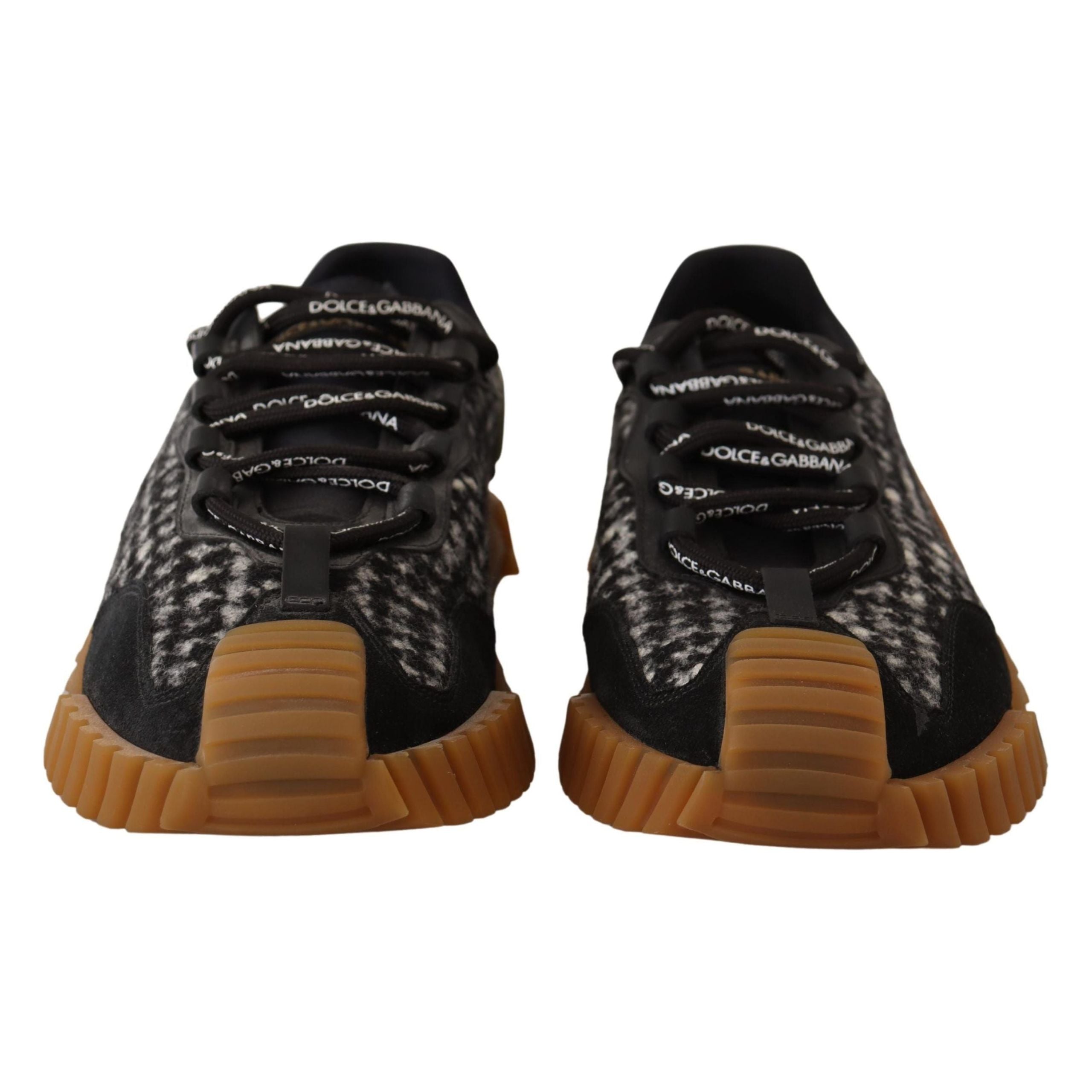 Dolce & Gabbana Charcoal Suede NS1 Sneaker Charisma