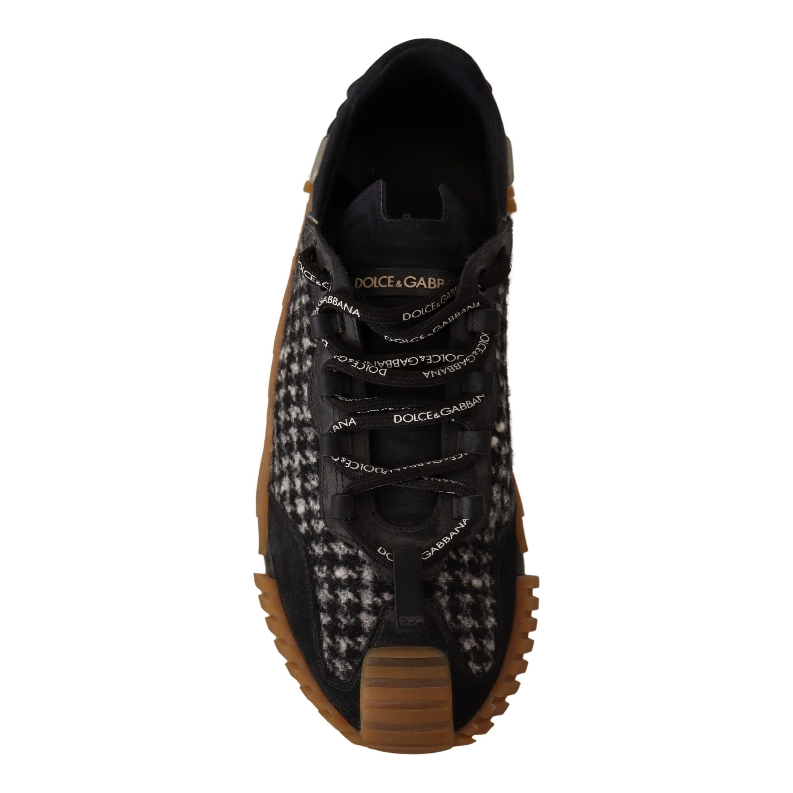 Dolce & Gabbana Charcoal Suede NS1 Sneaker Charisma