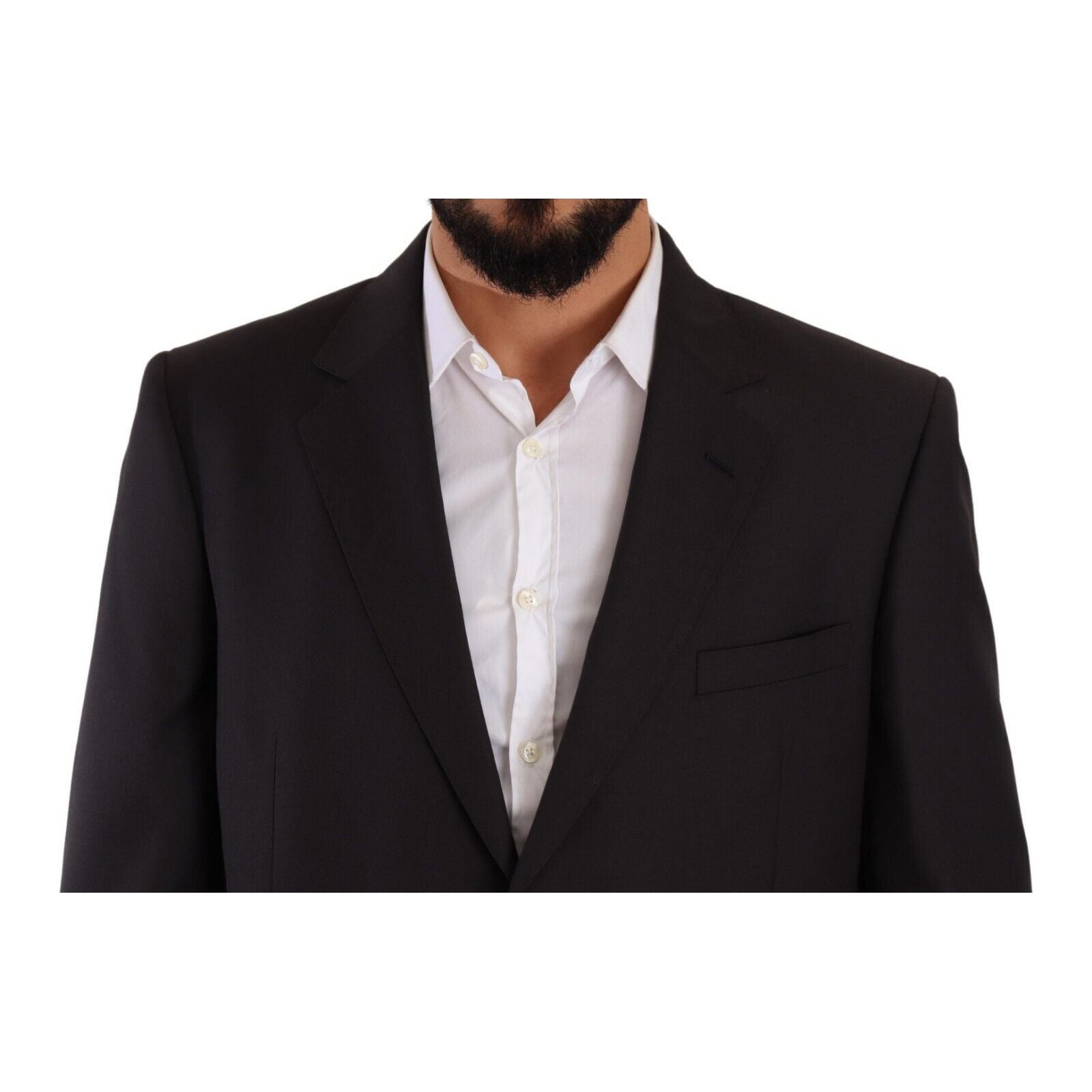 Domenico Tagliente Grey Wool Two-Piece Suit Collection