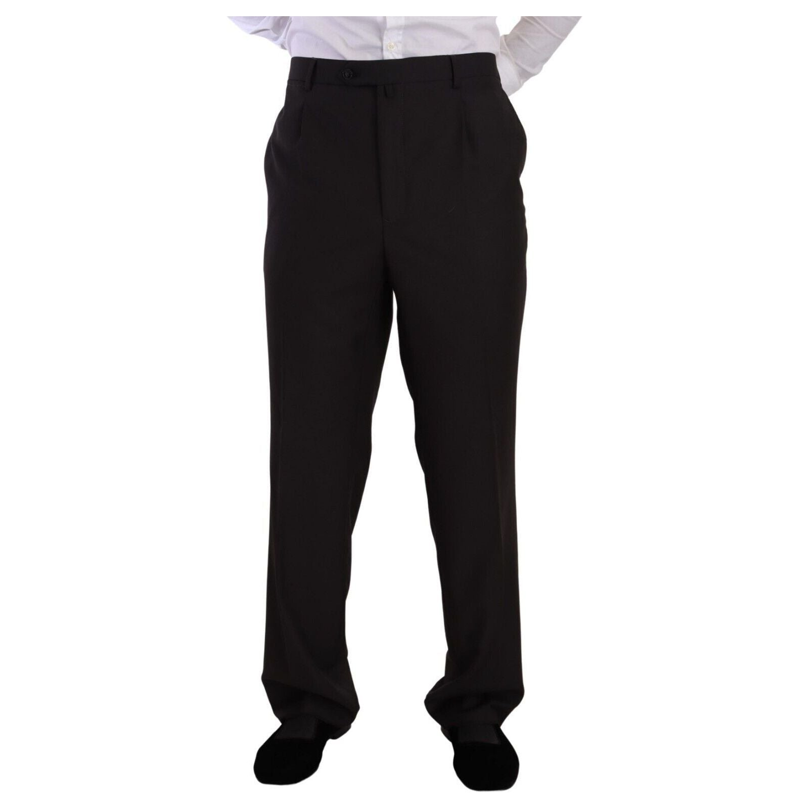 Domenico Tagliente Grey Wool Two-Piece Suit Collection