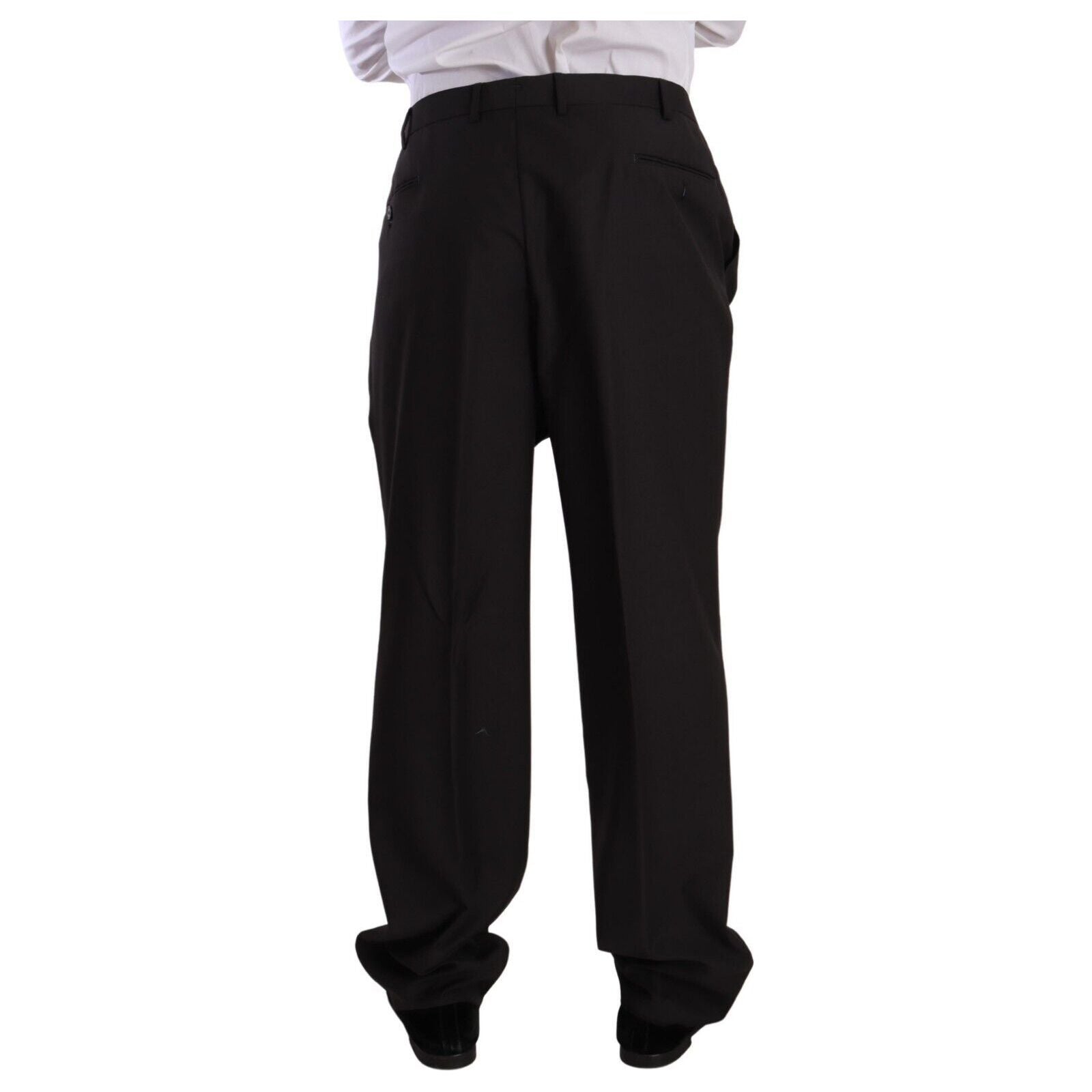Domenico Tagliente Gray Wool Two-Piece Regular Fit Suit