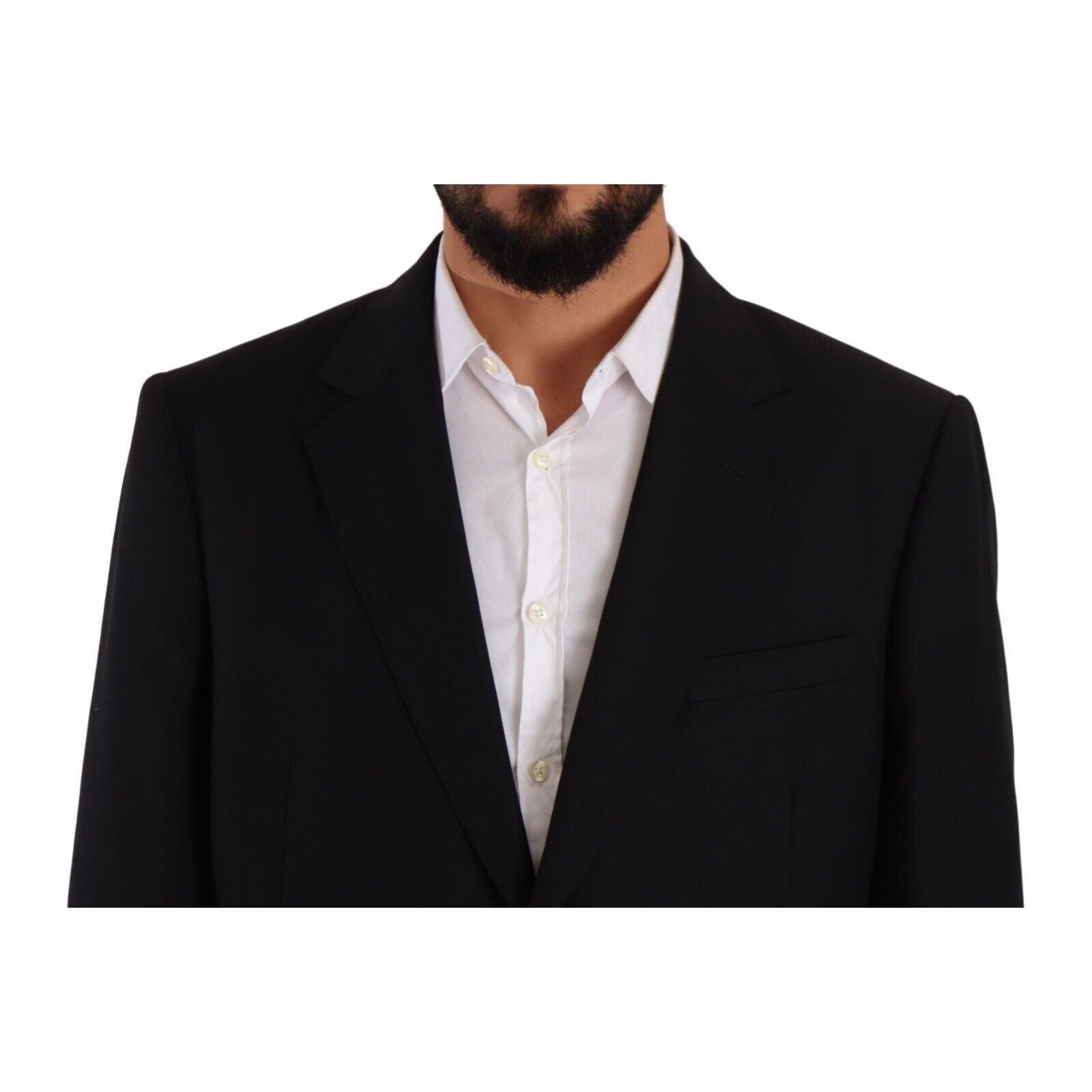 Domenico Tagliente Grey Wool Deconstructed Suit