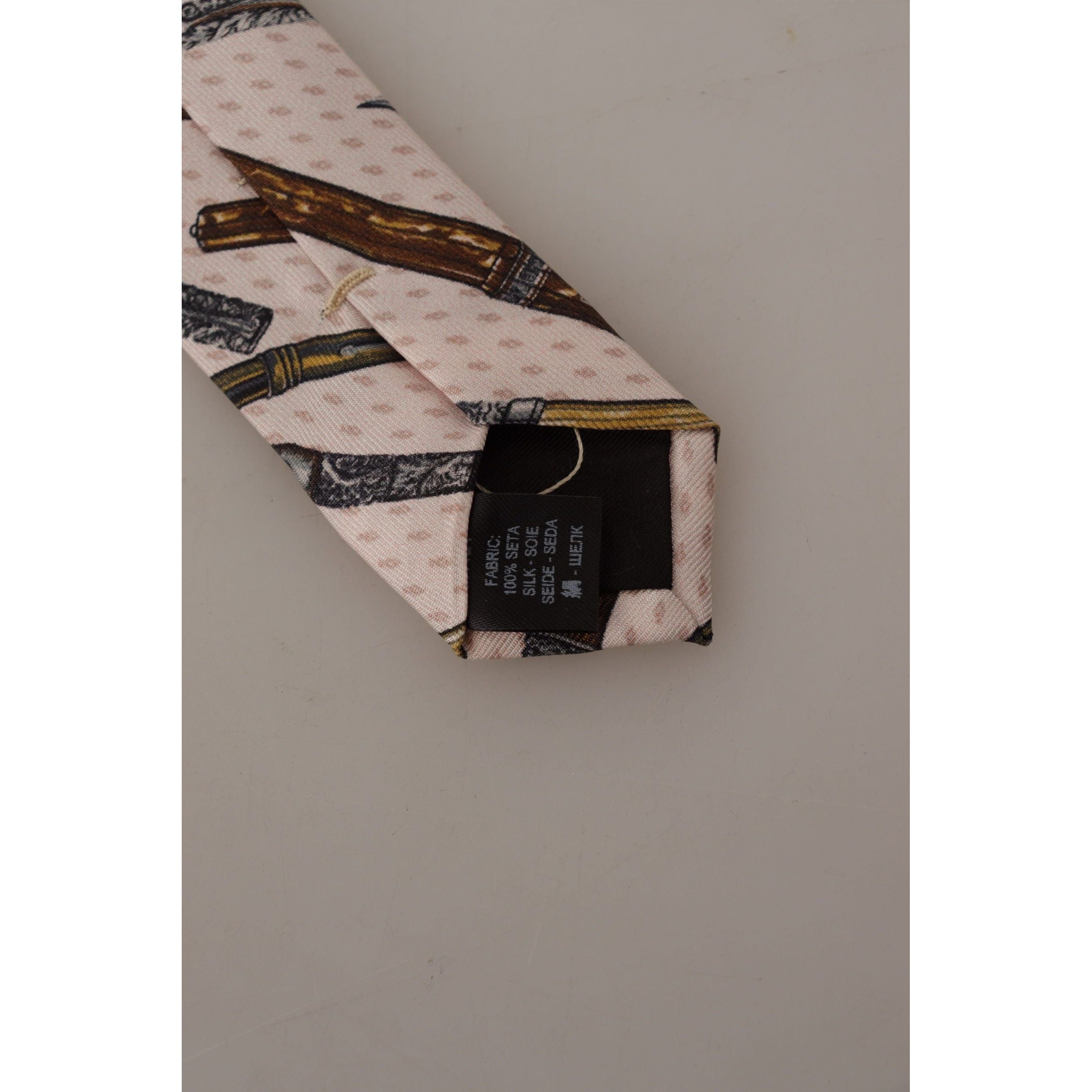 Dolce & Gabbana Navy Silk Bow Tie for Suave Evenings