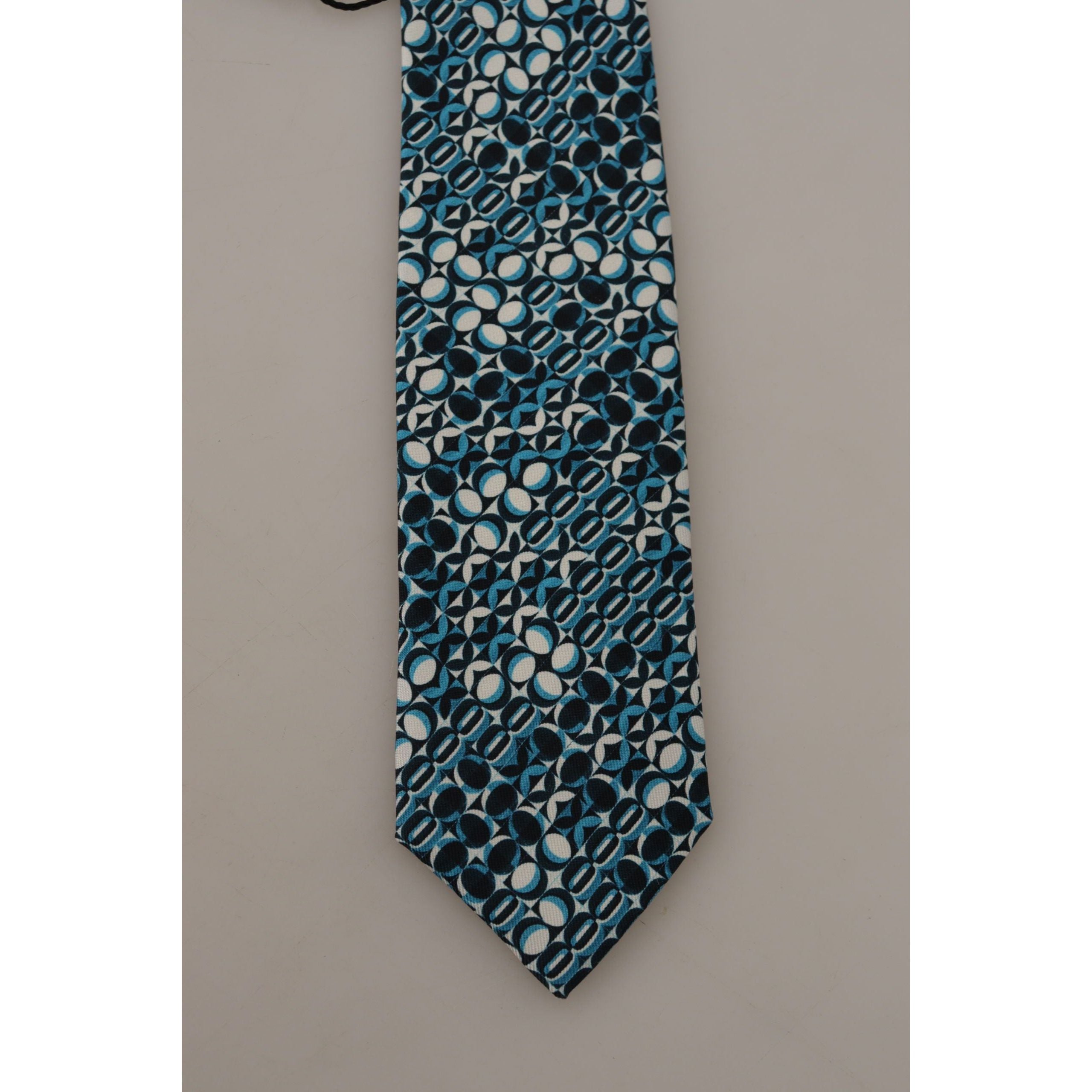 Dolce & Gabbana Blue Silk Bow Tie Accessory