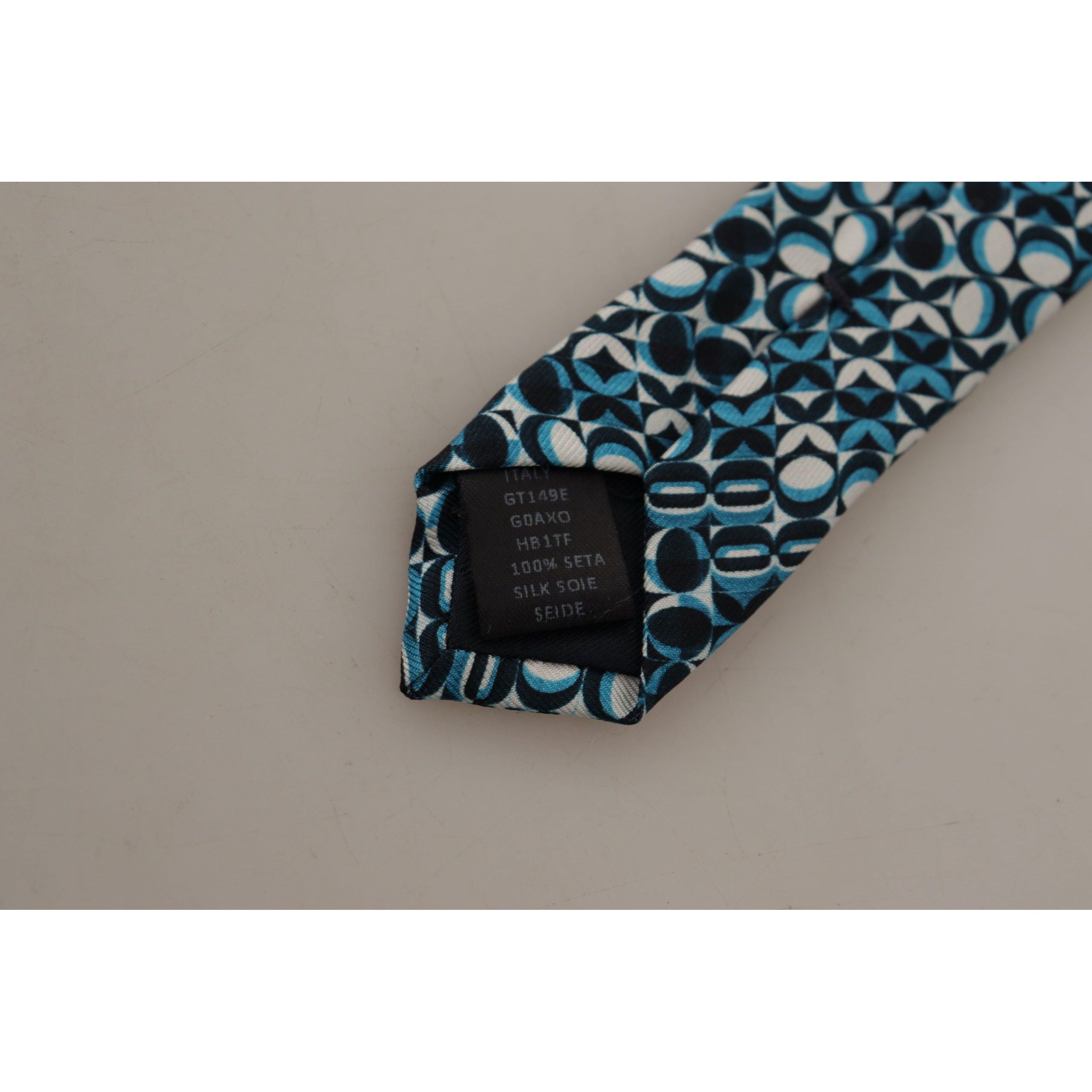 Dolce & Gabbana Blue Silk Bow Tie Accessory