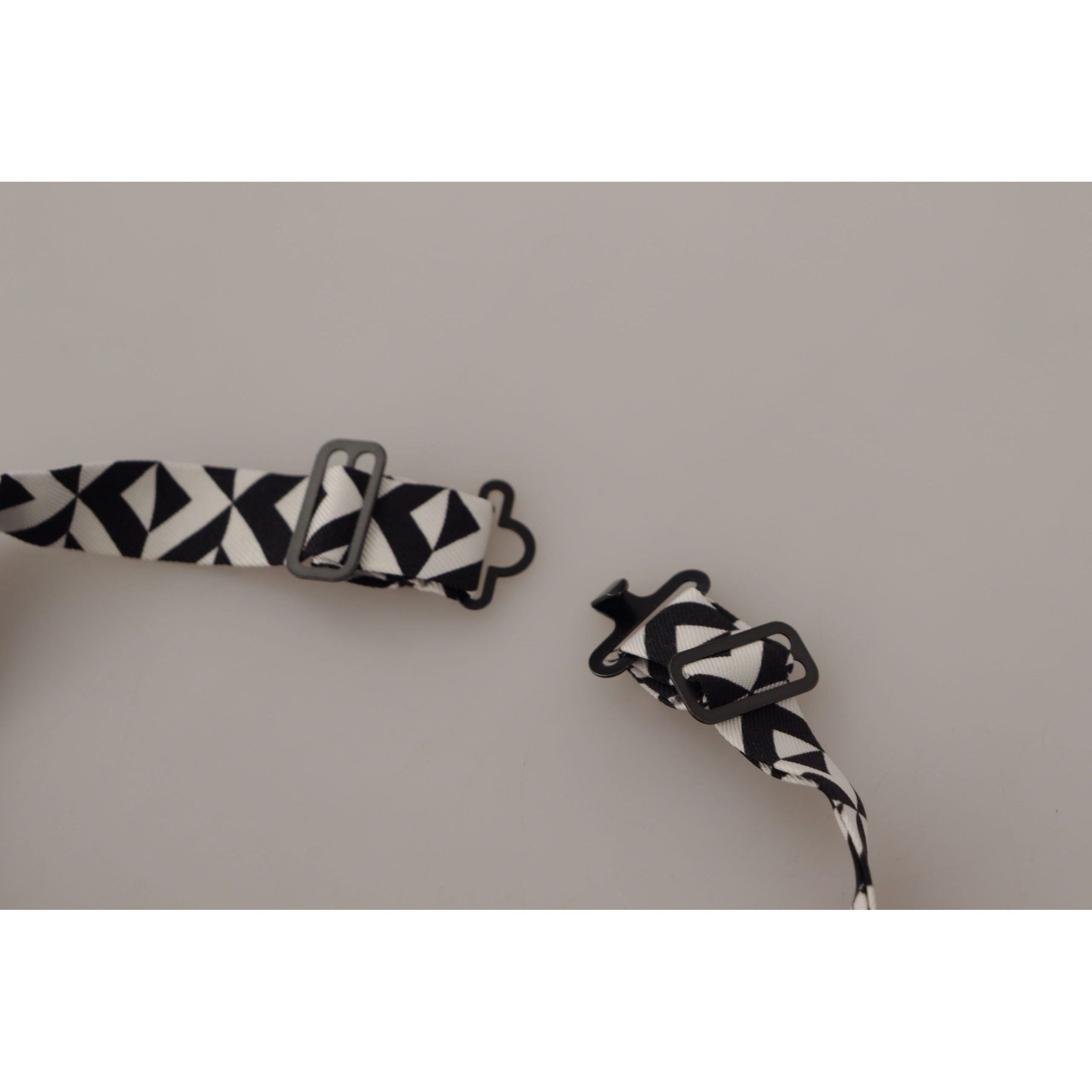 Dolce & Gabbana Black Silk Tie for the Dapper Gentleman