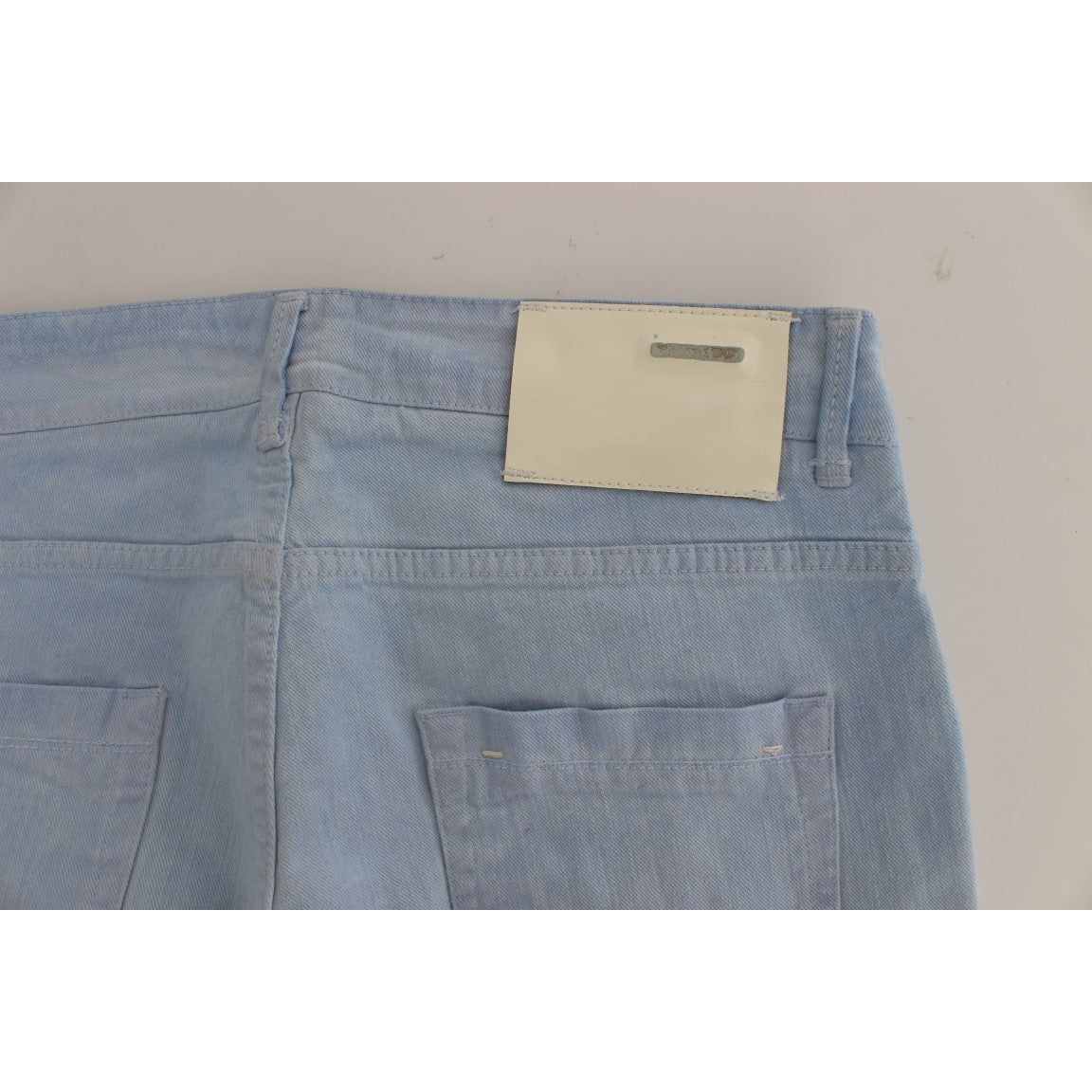 Acht Blue Denim Regular Fit Jeans for Refined Style