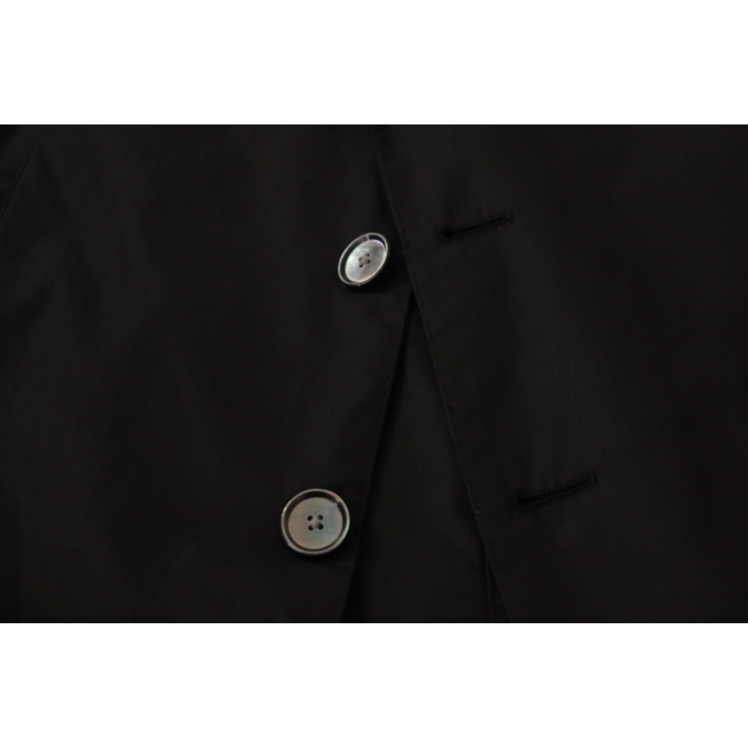 Dolce & Gabbana Black Cotton Blazer