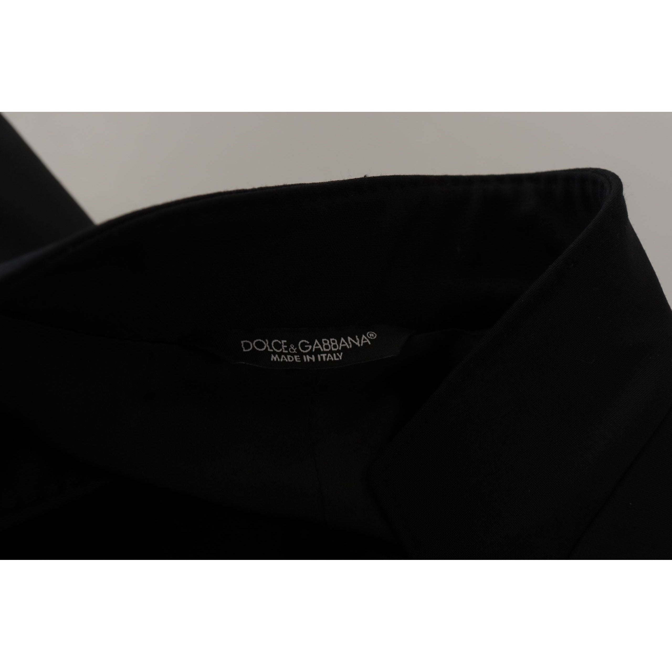 Dolce & Gabbana Navy Wool Blazer
