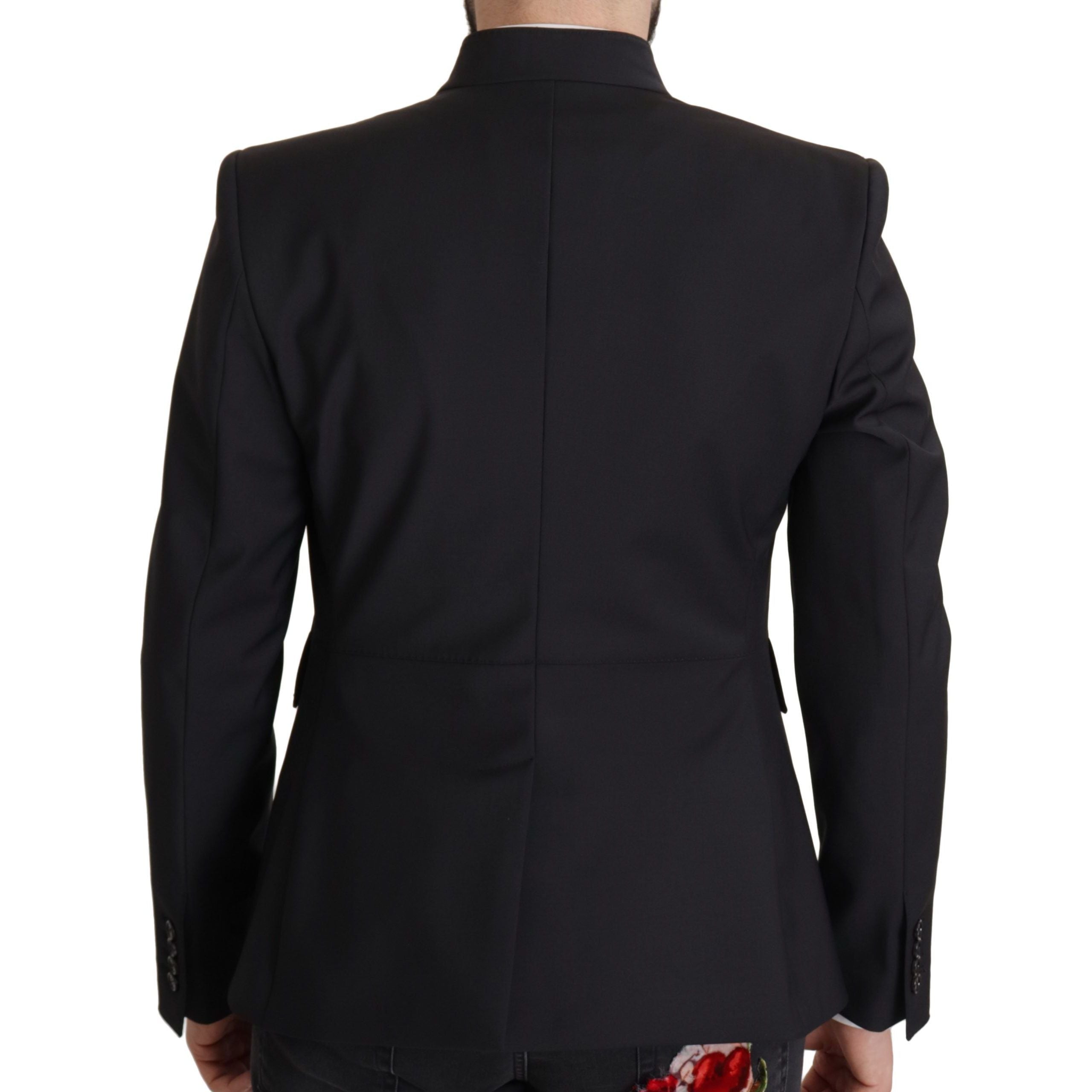 Dolce & Gabbana Navy Wool Blazer