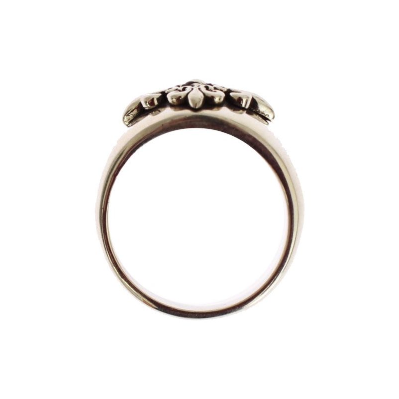Nialaya Silver 925 Sterling Statement Ring for Distinct Style