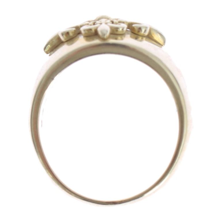 Nialaya Silver Statement Ring for Timeless Elegance
