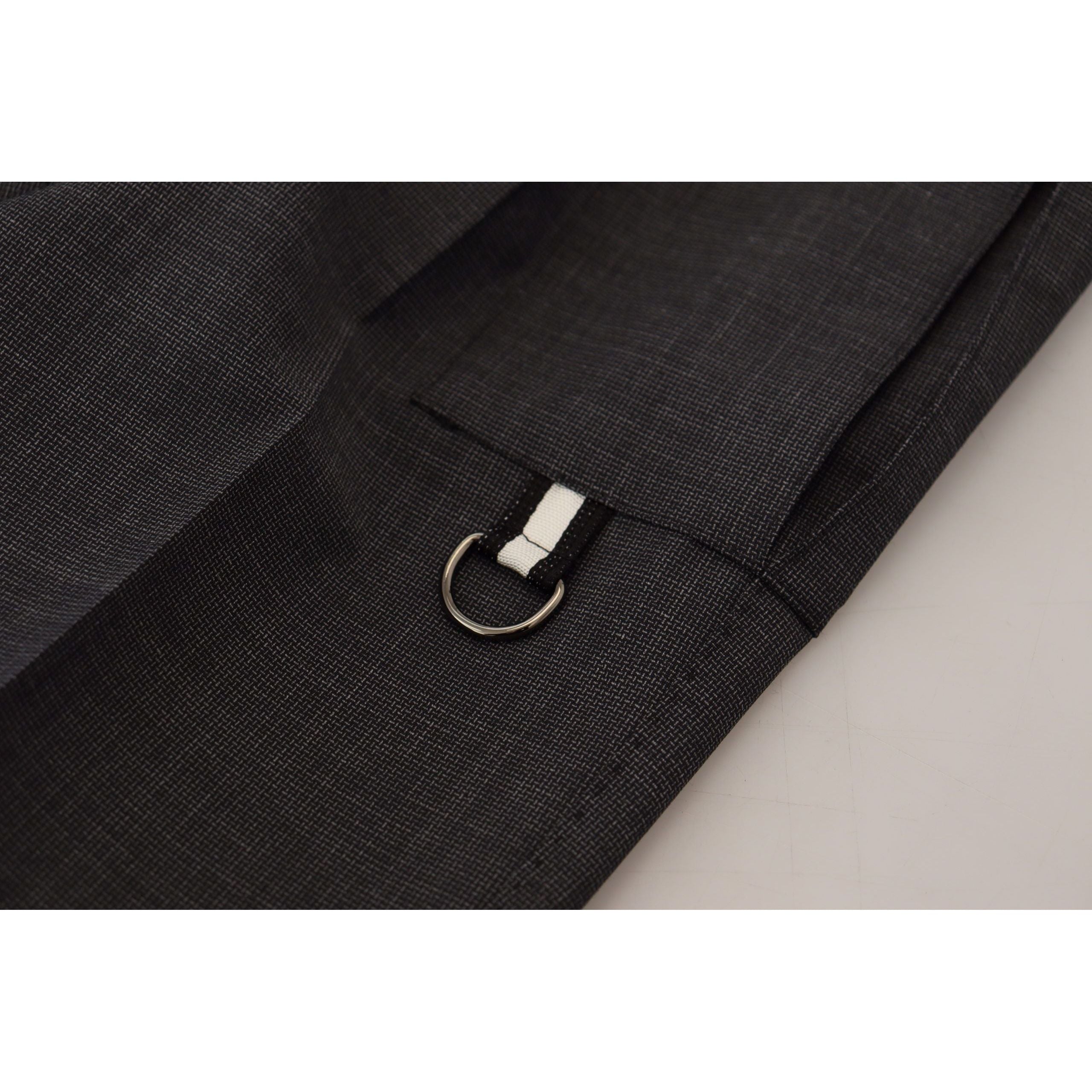 Dolce & Gabbana Elegant Checkered Slim Fit Cargo Pants