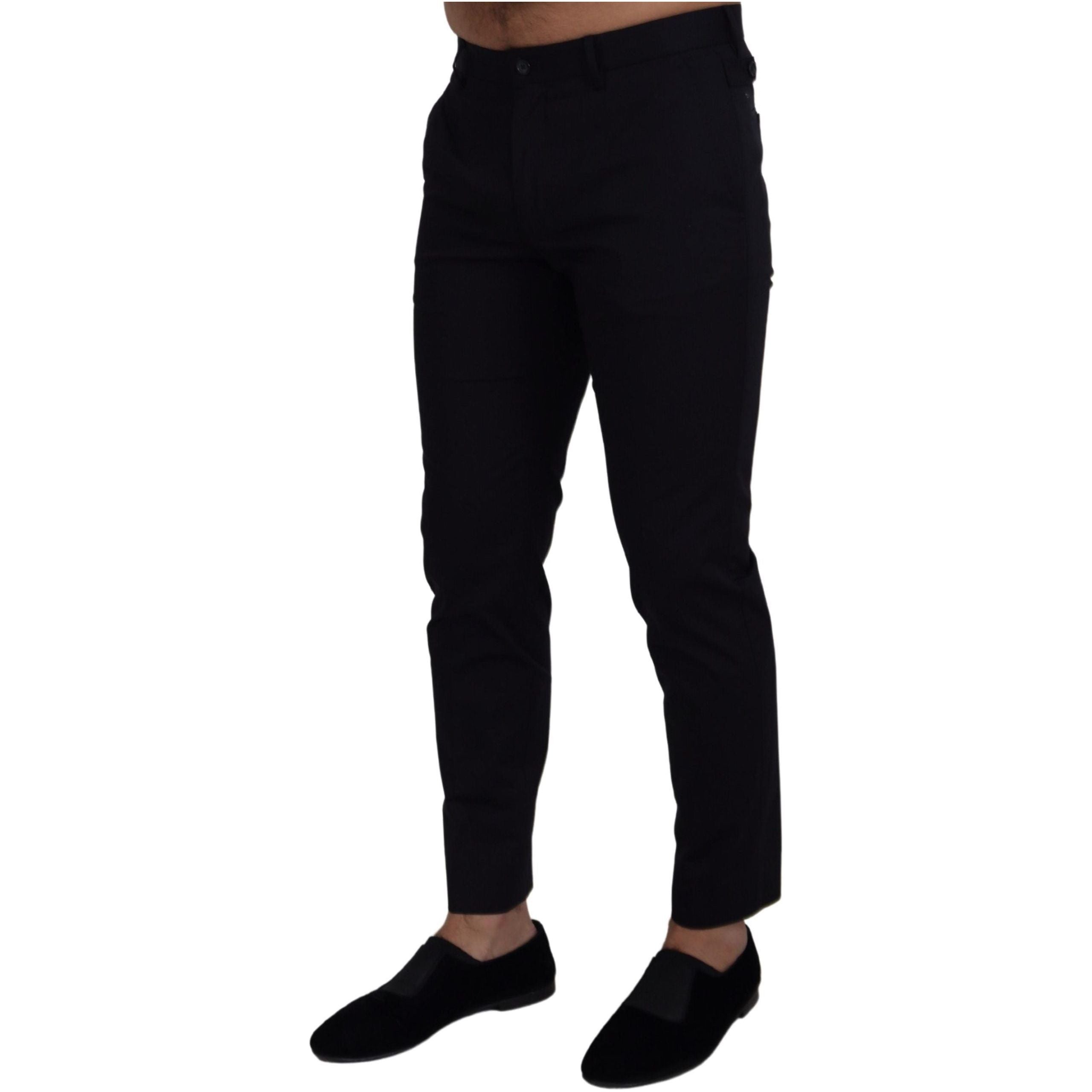 Dolce & Gabbana Elegant Slim Fit Chinos Dress Pants Luxe