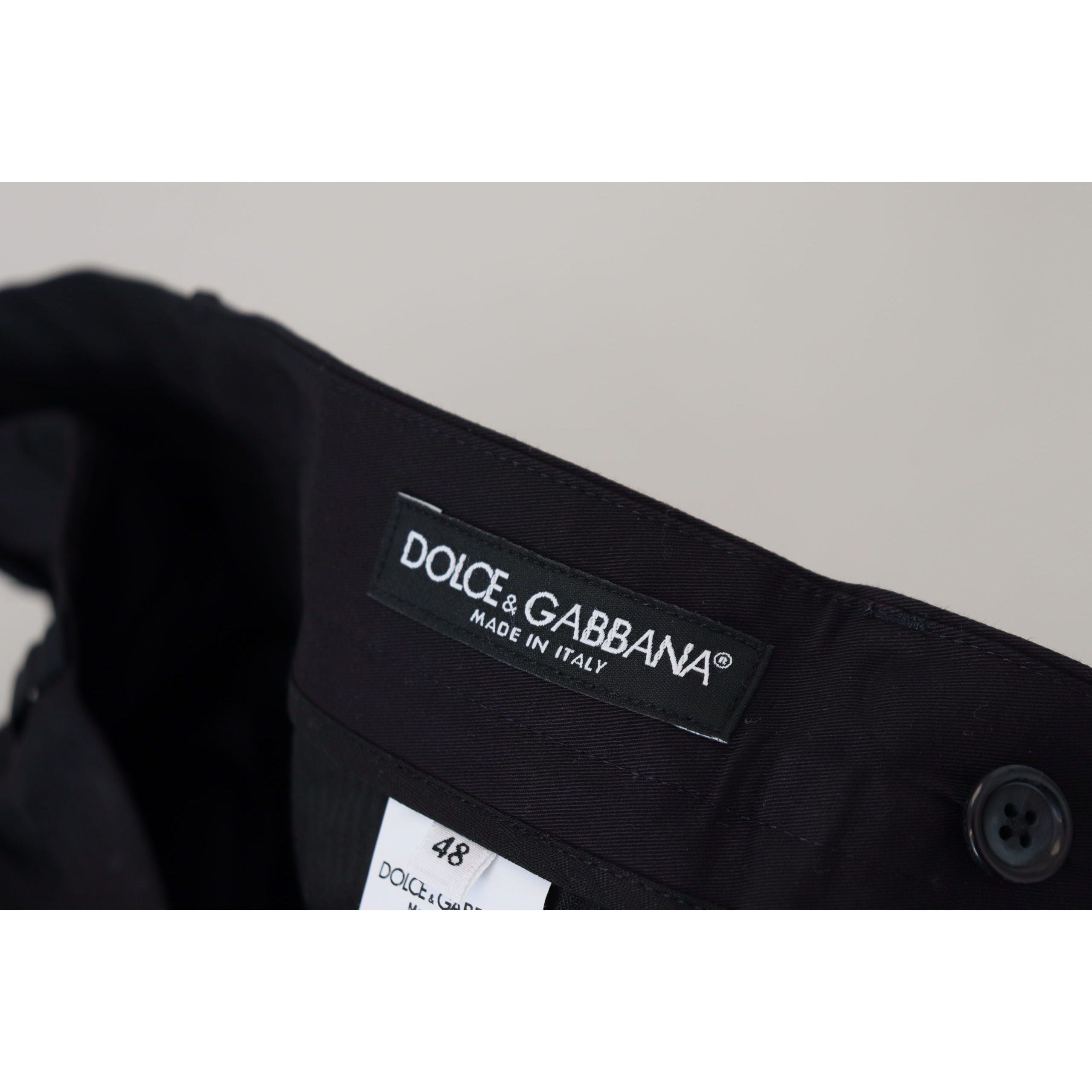 Dolce & Gabbana Elegant Slim Fit Chinos Dress Pants Luxe