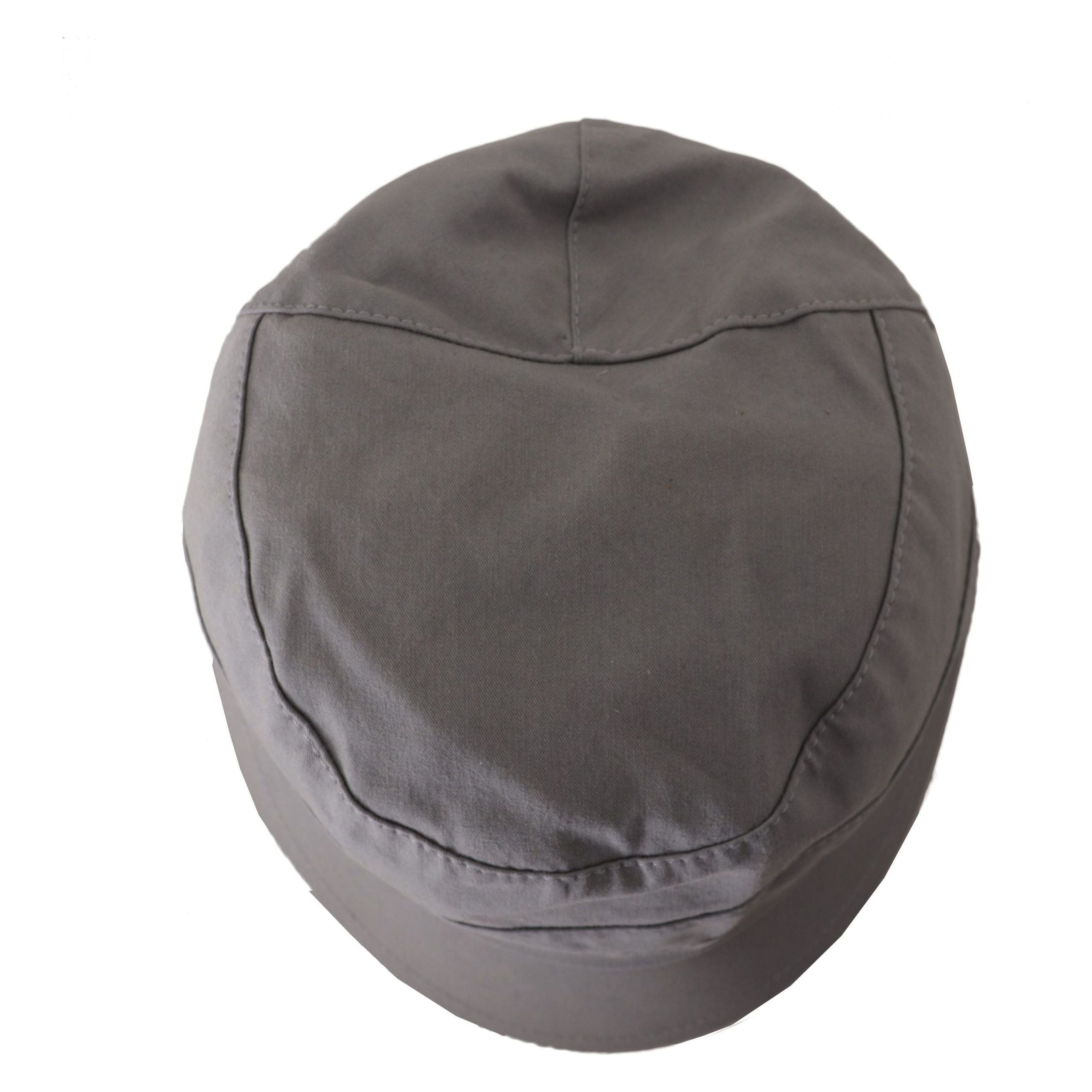 Dolce & Gabbana Gray Cotton Newsboy Cap Classic Accessory