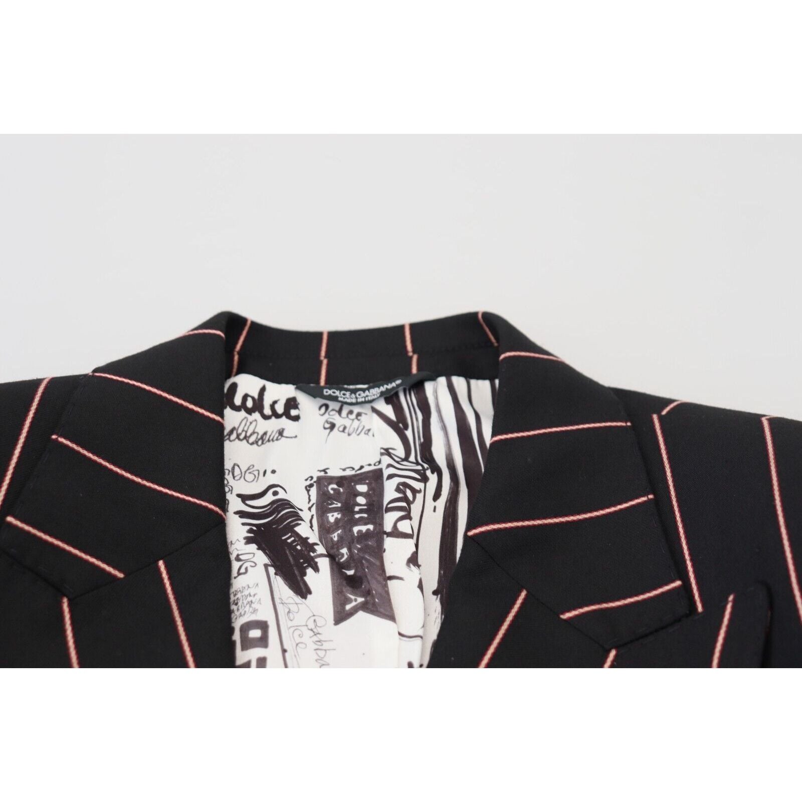 Dolce & Gabbana Black Wool Blazer