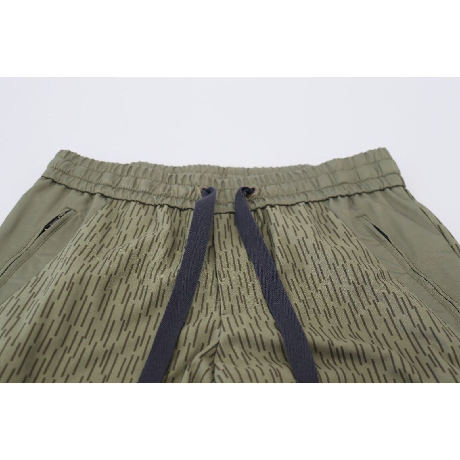 Dolce & Gabbana Elegant Green Cotton Blend Pants Collection