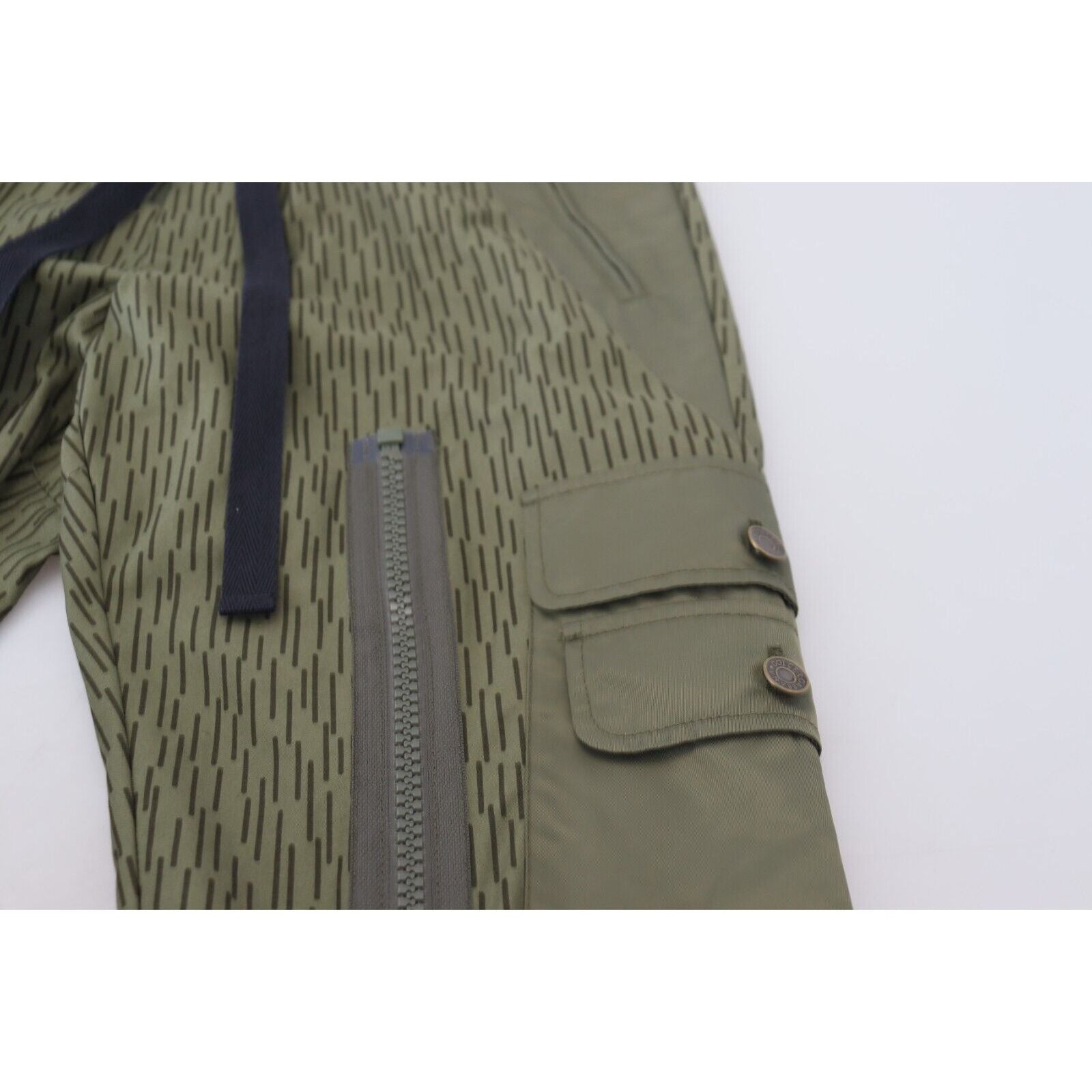 Dolce & Gabbana Elegant Green Cotton Blend Pants Collection