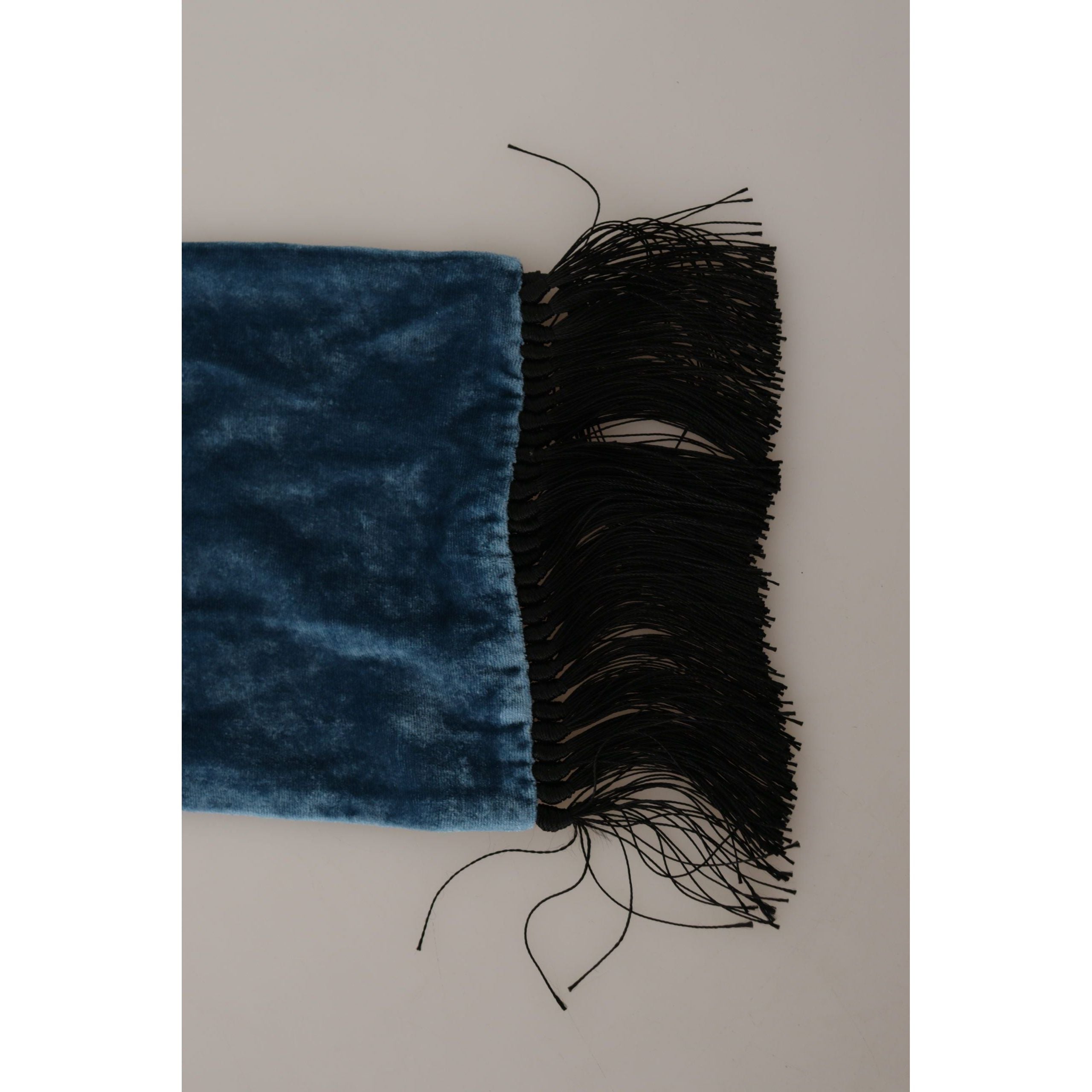 Dolce & Gabbana Regal Blue Silk Scarf
