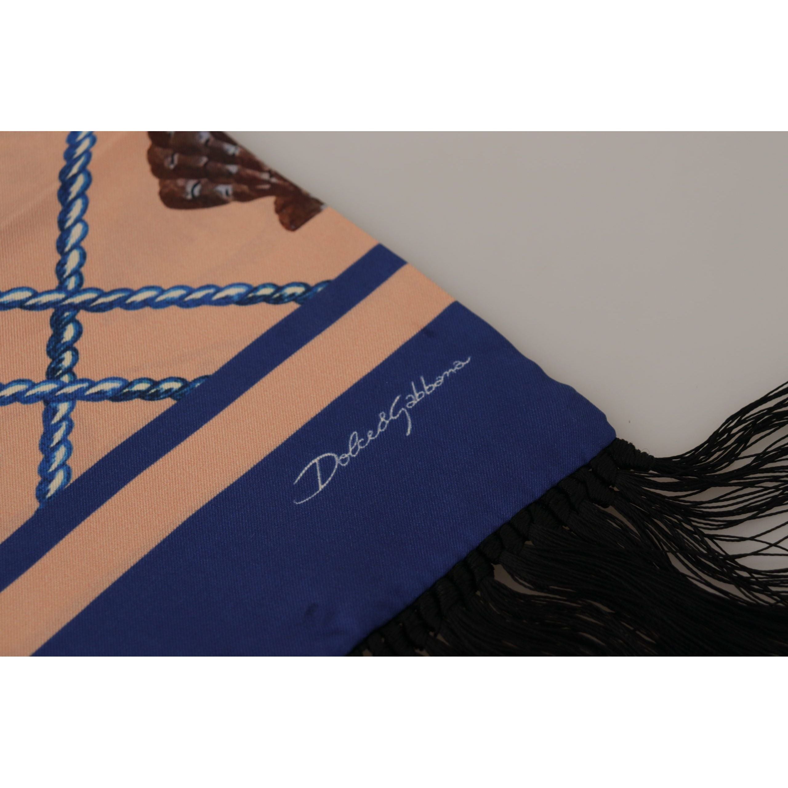 Dolce & Gabbana Multicolor Silk Scarf Wrap - Luxury Accessory