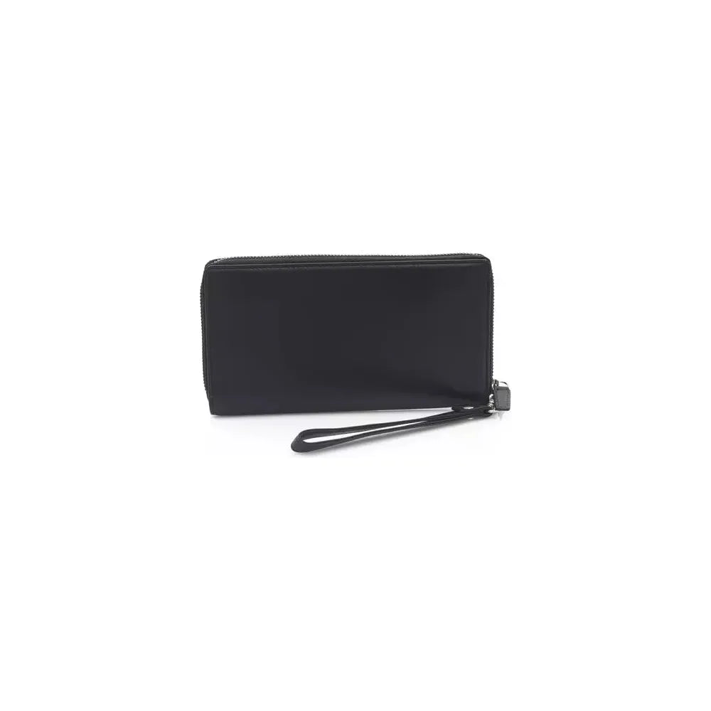Automobili Lamborghini Black Leather Luxury Wallet
