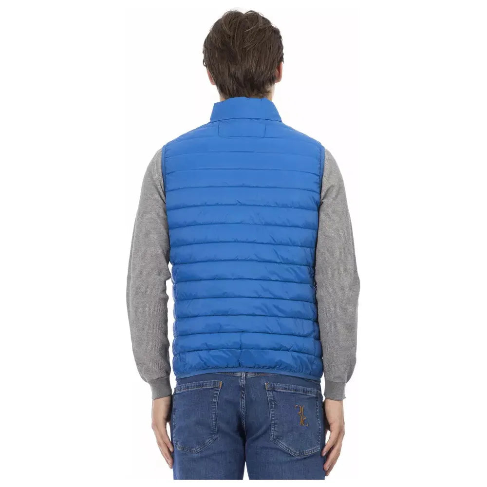 Ciesse Outdoor Blue Cotton Sleeveless Jacket for Elevated Style