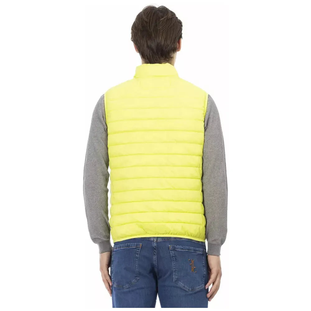 Ciesse Outdoor Yellow Nylon Sleeveless Jacket for Effortless Elegance