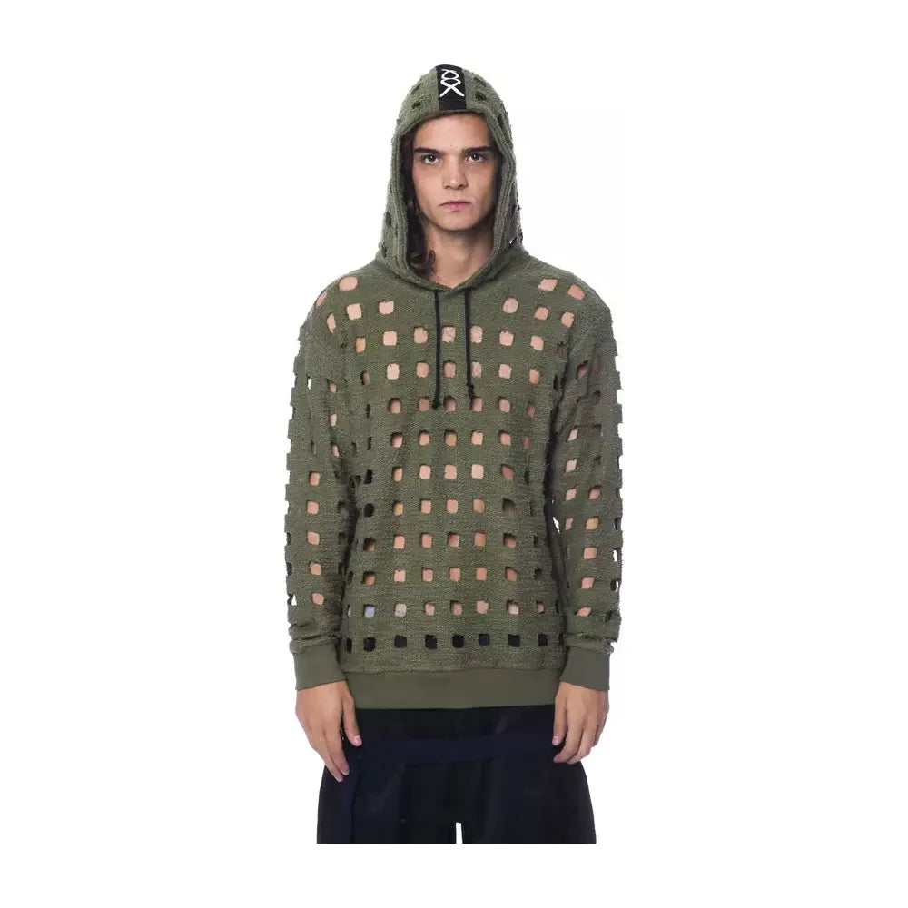 Nicolo Tonetto Army Cotton Sweater for Effortless Elegance
