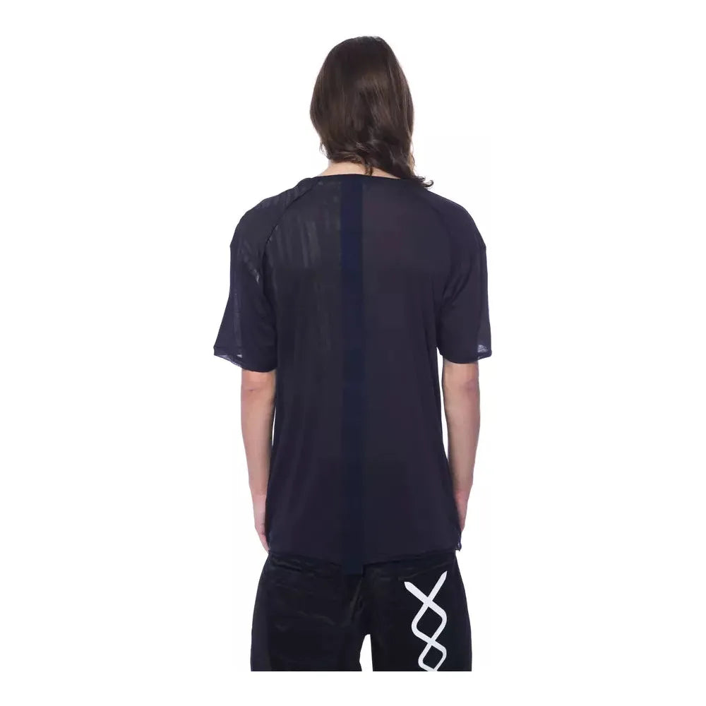 Nicolo Tonetto Blue Cotton T-Shirt for Effortless Elegance