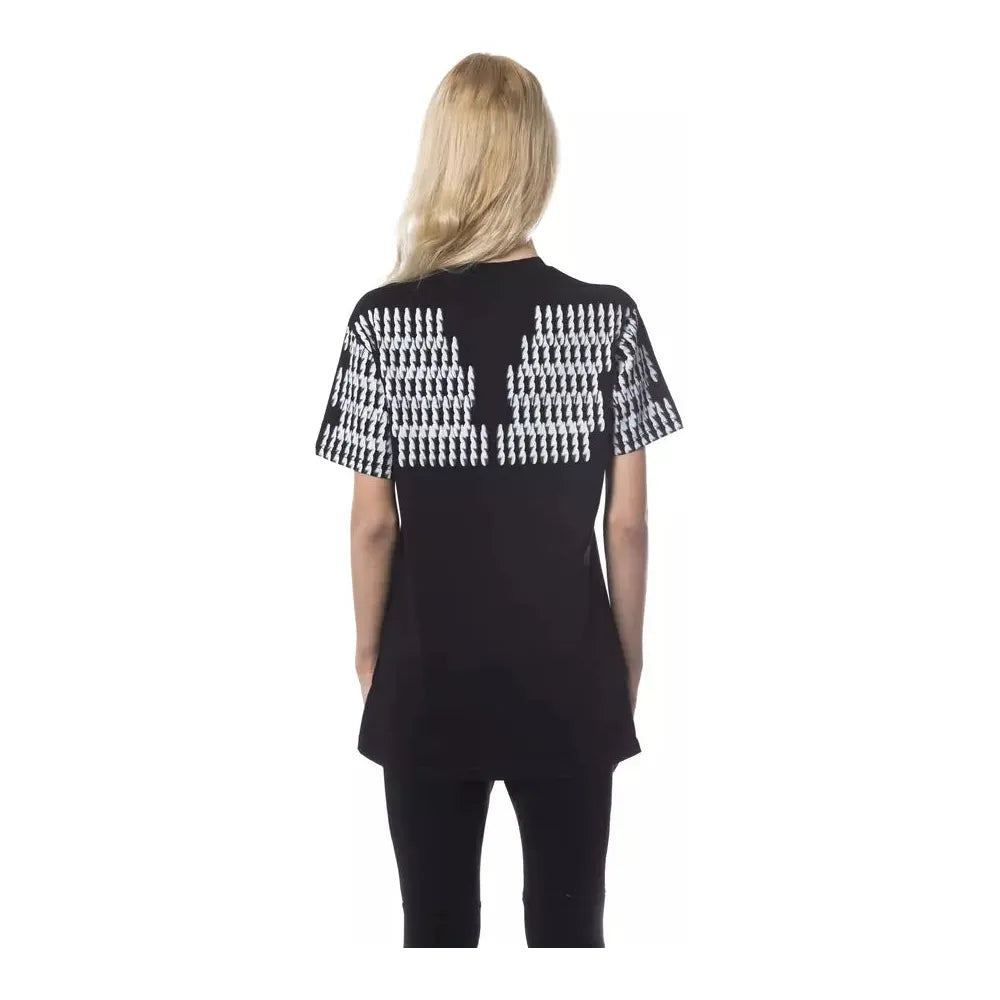Nicolo Tonetto Black Cotton T-Shirt for Contemporary Elegance