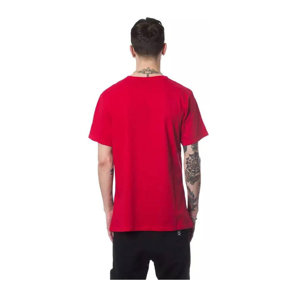 Nicolo Tonetto Red Cotton T-Shirt for Elevated Style