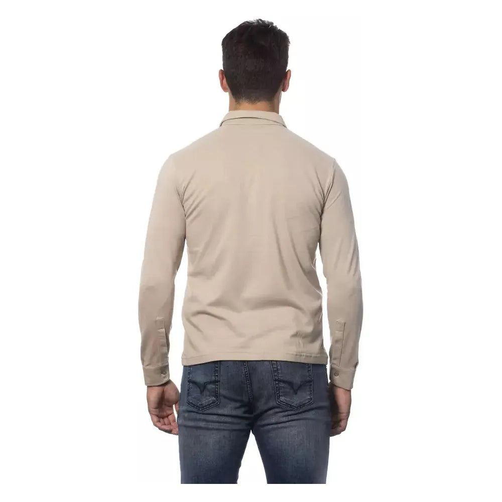 Verri Beige Cotton Shirt - Timeless Italian Sophistication