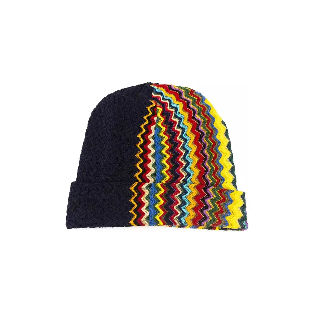 Missoni Multicolor Wool Hat - Elegant Fashion Statement