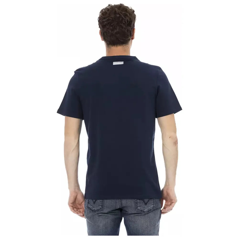 Bikkembergs Army Green Cotton T-Shirt for Bold Elegance