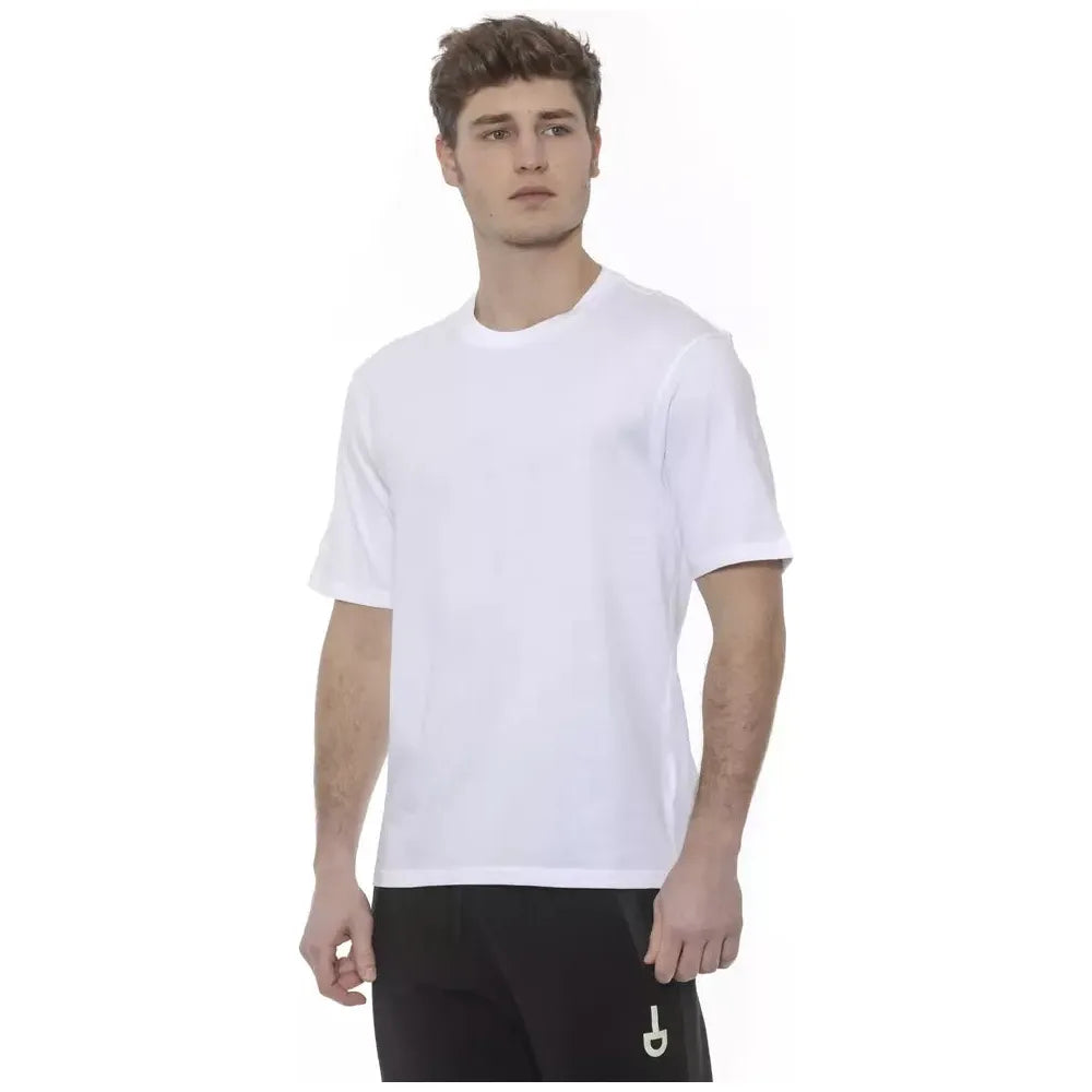 Tond White Cotton T-Shirt with Photoluminescent Prints