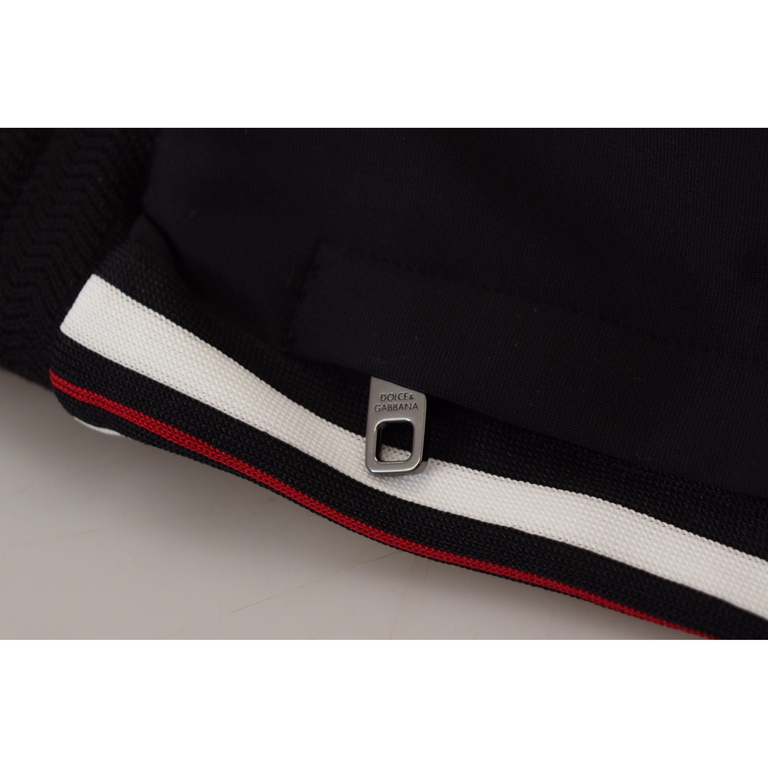 Dolce & Gabbana Black Cotton Designer Trousers Elegance